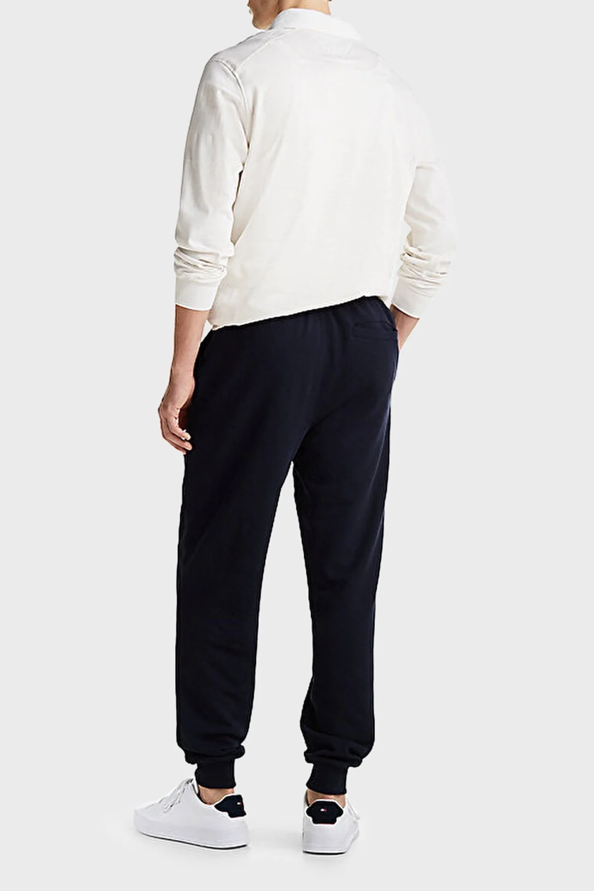 Tommy Hilfiger Regular Fit Normal Bel Ribanalı Paça Jogger Erkek Pantolon MW0MW37236 DW5 LACİVERT - 7