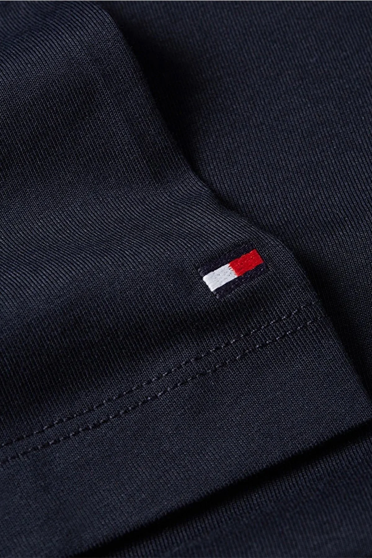 Tommy Hilfiger Regular Fit Pamuklu Erkek T Shirt MW0MW35459 DW5 LACİVERT - 3