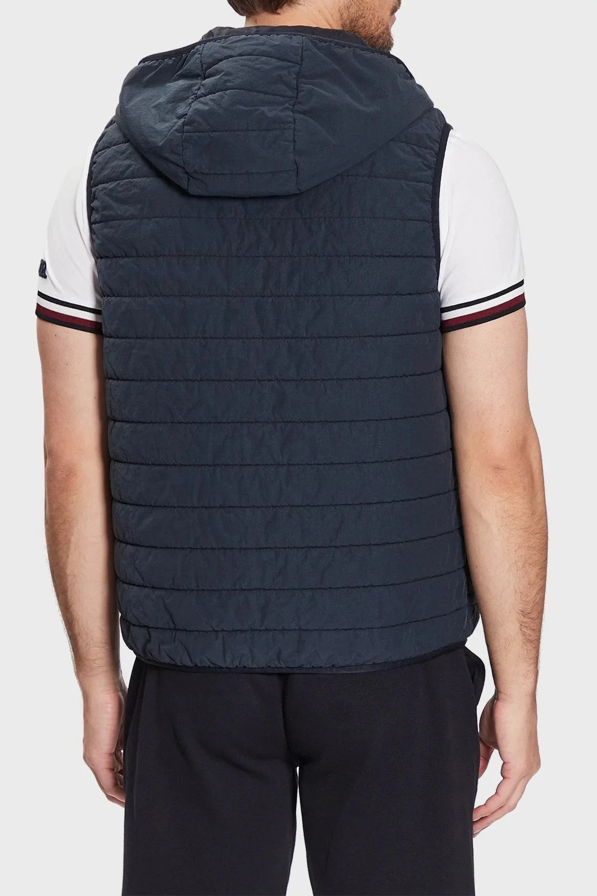 Tommy Hilfiger Regular Fit Şişme Kapitone Erkek Yelek MW0MW31637 DW5 LACİVERT - 2