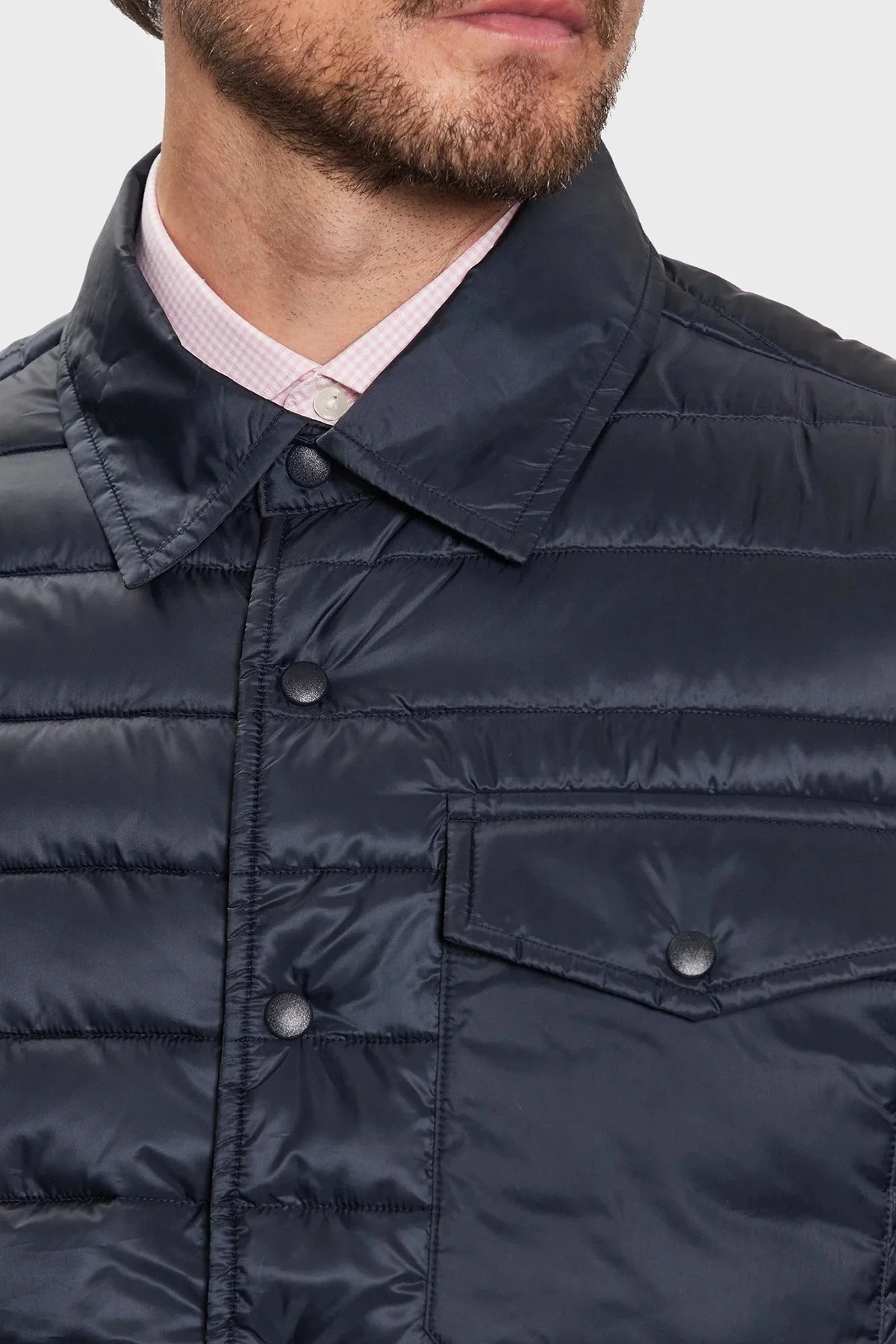 Tommy Hilfiger Regular Fit Su Geçirmez Yalıtımlı Erkek Mont MW0MW32351 DW5 LACİVERT - 4