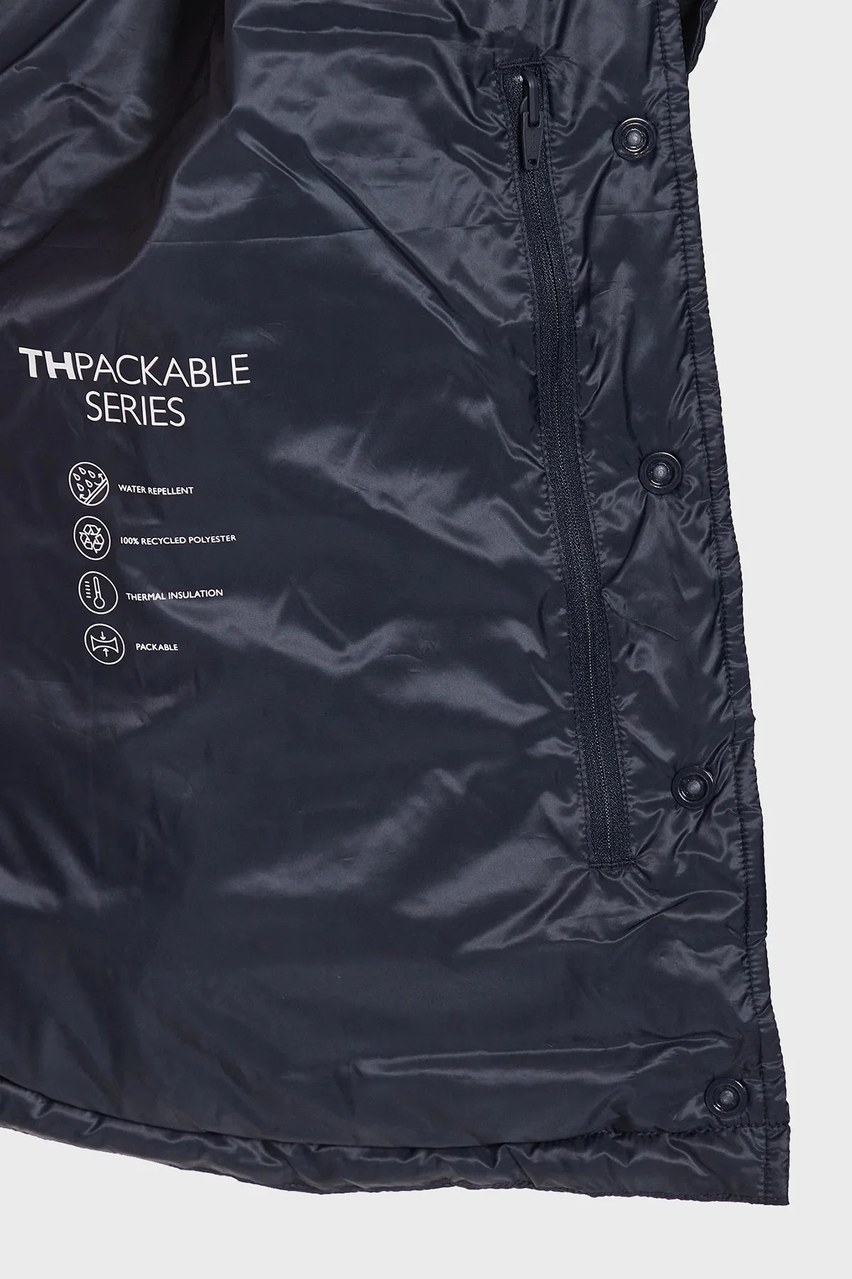 Tommy Hilfiger Regular Fit Su Geçirmez Yalıtımlı Erkek Mont MW0MW32351 DW5 LACİVERT - 5