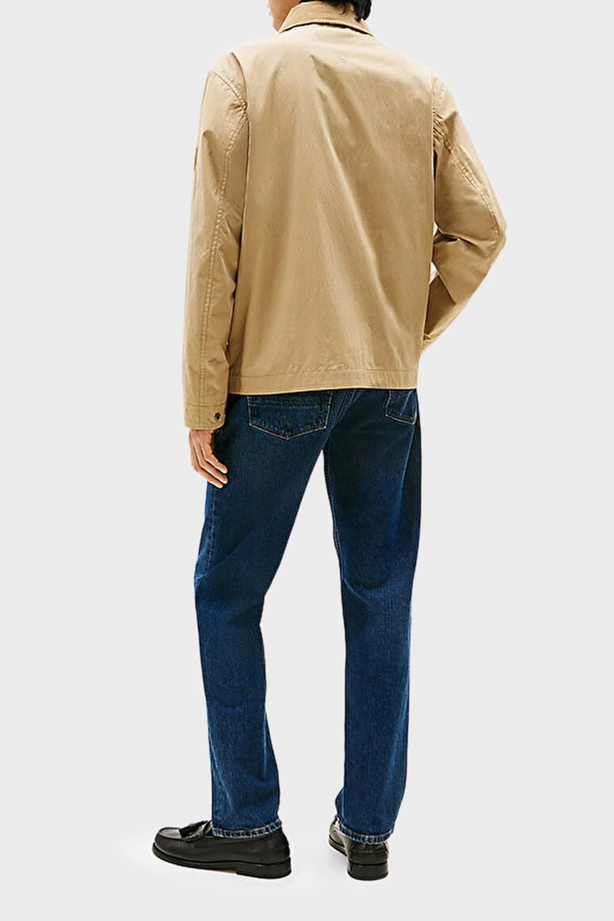 Tommy Hilfiger Regular Fit Su İtici Kadife Yaka Detaylı Erkek Ceket MW0MW39638 AEH CAMEL - 3