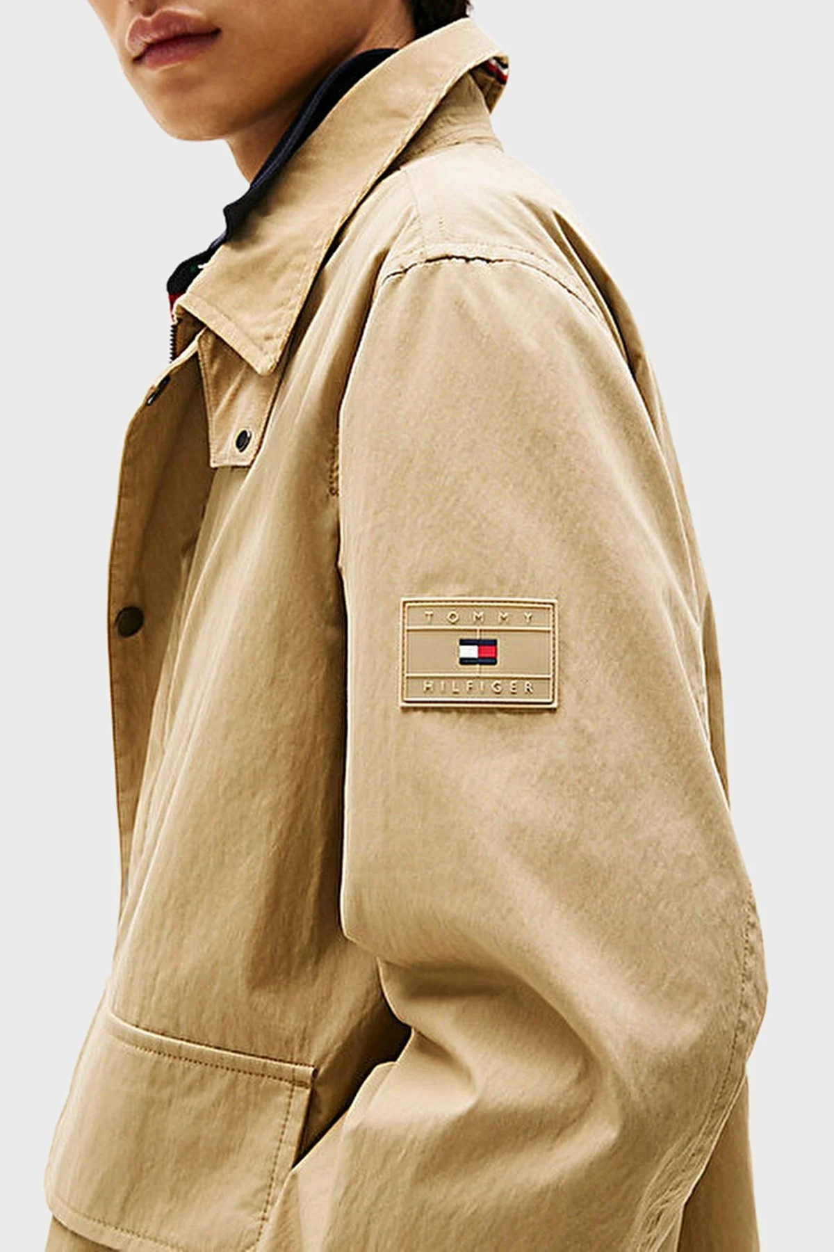 Tommy Hilfiger Regular Fit Su İtici Kadife Yaka Detaylı Erkek Ceket MW0MW39638 AEH CAMEL - 5