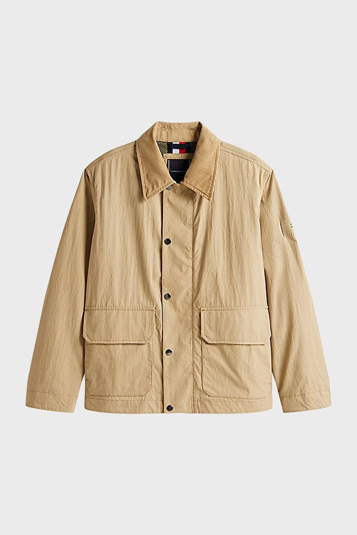 Tommy Hilfiger Regular Fit Su İtici Kadife Yaka Detaylı Erkek Ceket MW0MW39638 AEH CAMEL - 6