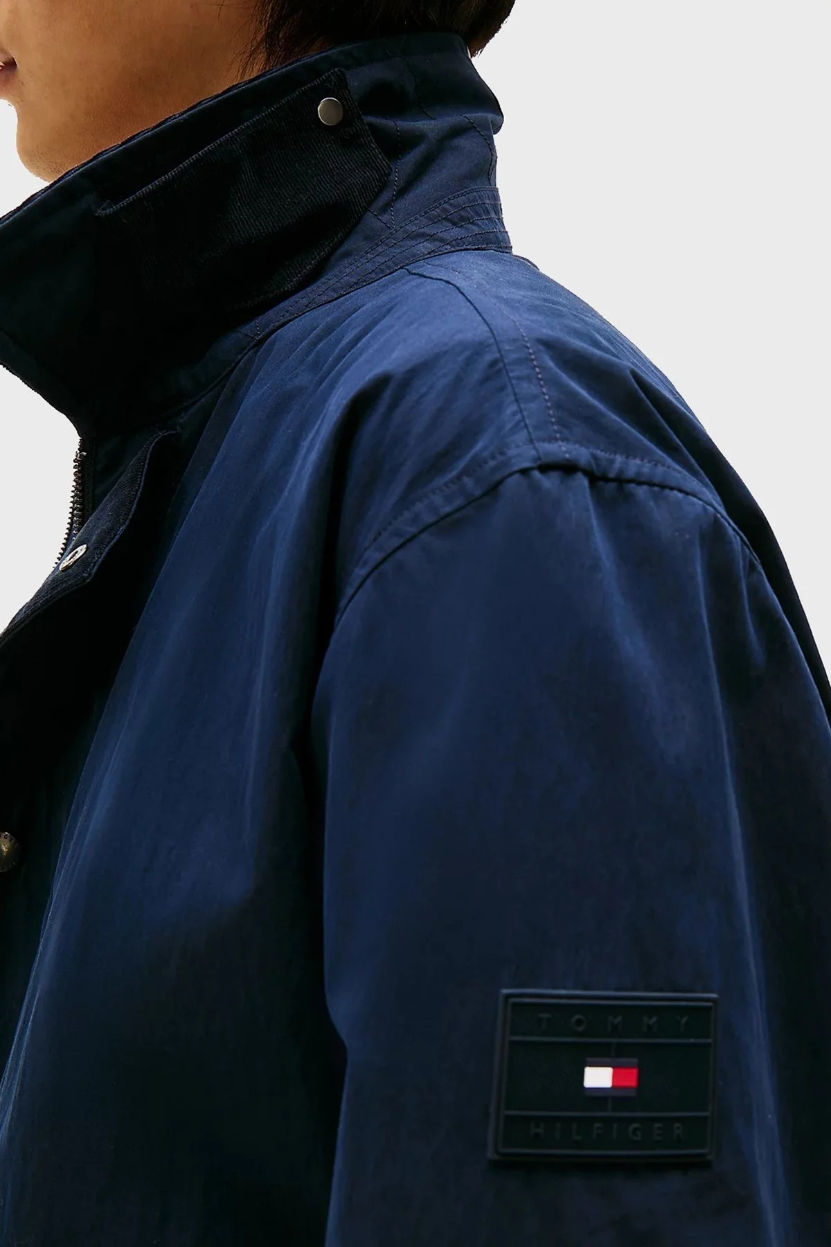 Tommy Hilfiger Regular Fit Su İtici Kadife Yaka Detaylı Erkek Ceket MW0MW39638 DW5 LACİVERT - 5