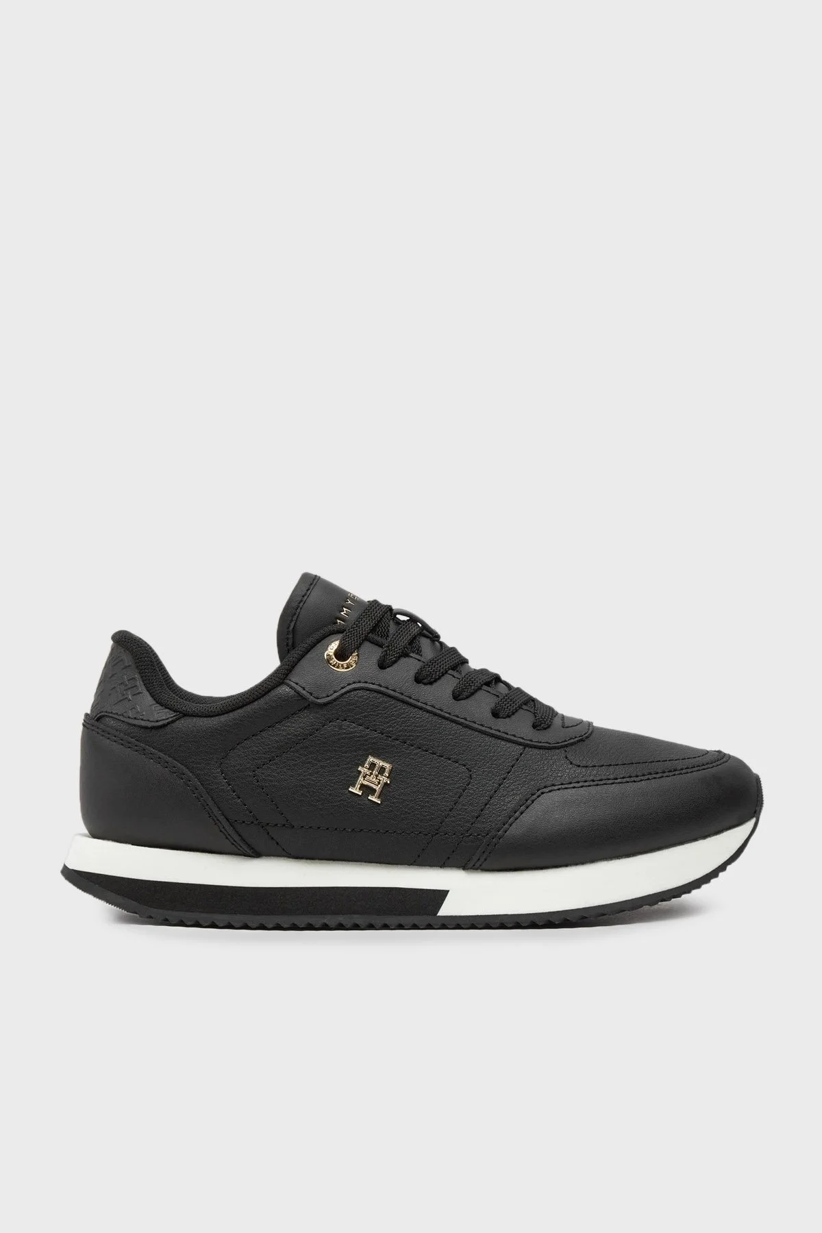 Tommy Hilfiger Runner Sneaker Bayan Ayakkabı FW0FW08285 BDS SİYAH - 1