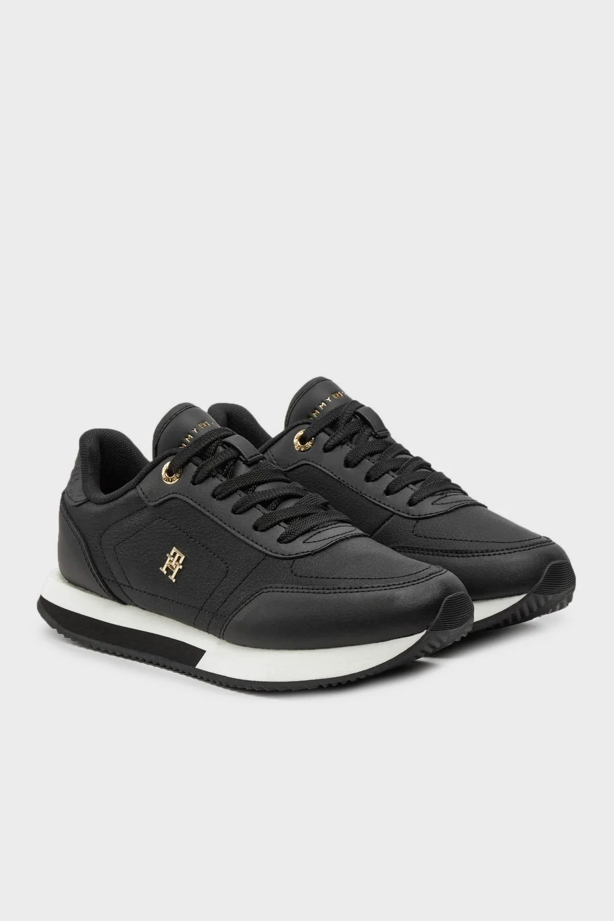 Tommy Hilfiger Runner Sneaker Bayan Ayakkabı FW0FW08285 BDS SİYAH - 2