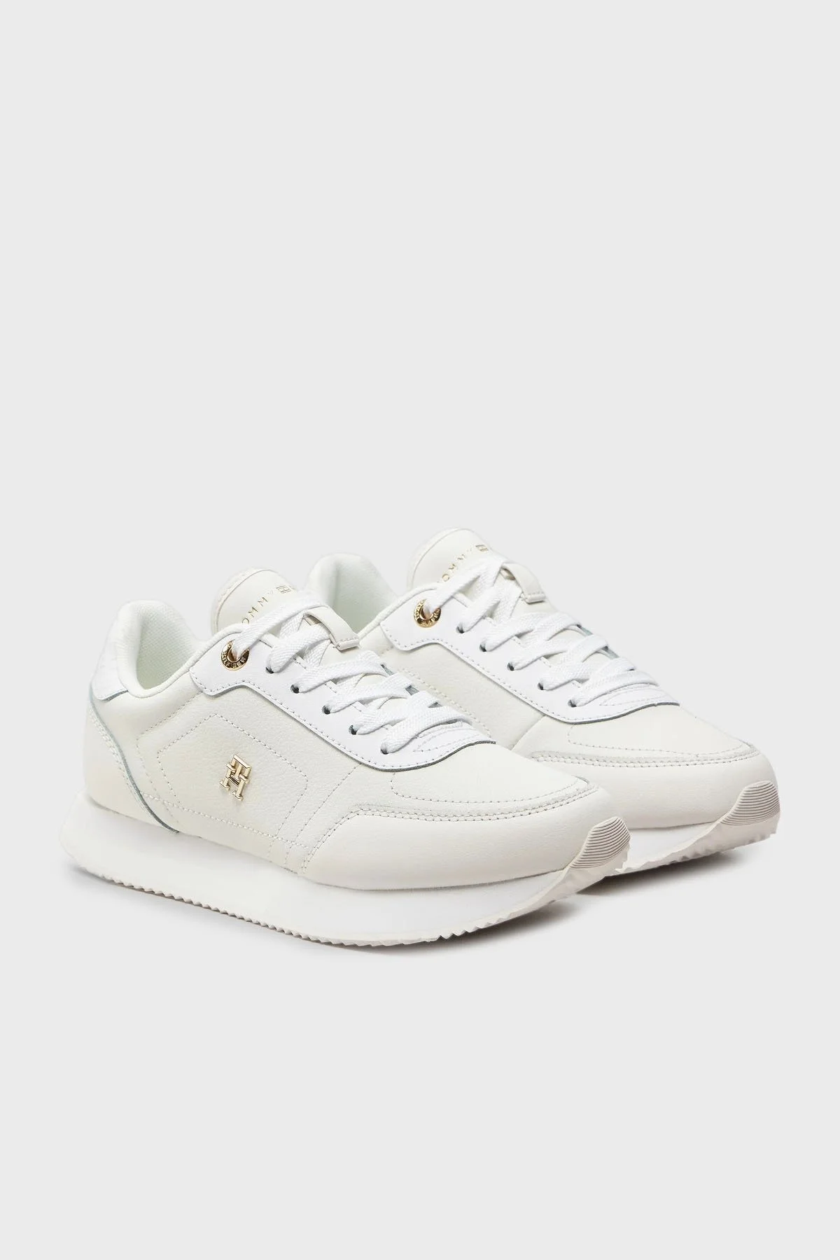 Tommy Hilfiger Runner Sneaker Bayan Ayakkabı FW0FW08285 YBS BEYAZ - 2