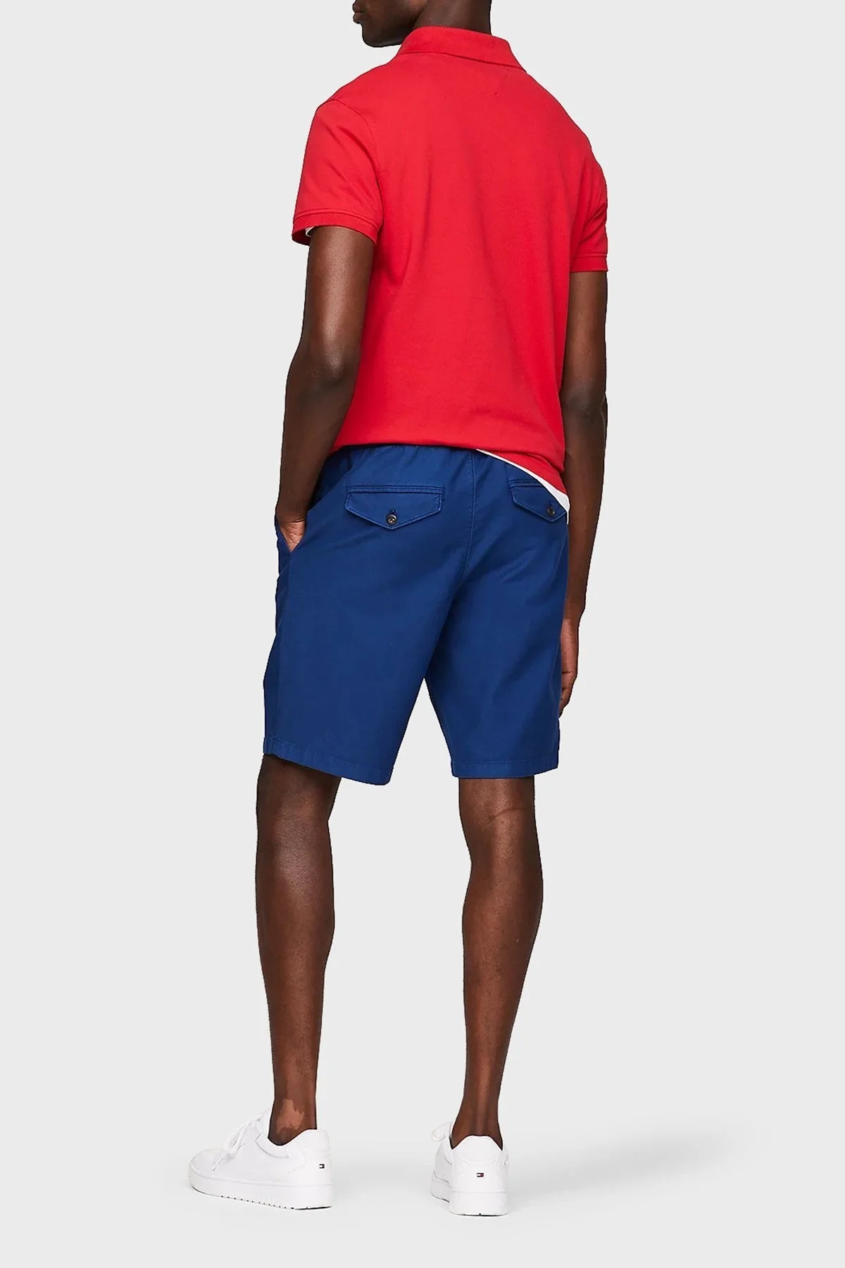 Tommy Hilfiger Skinny Fit Gabardin Chino Erkek Short MW0MW34509 C5J SAKS - 7