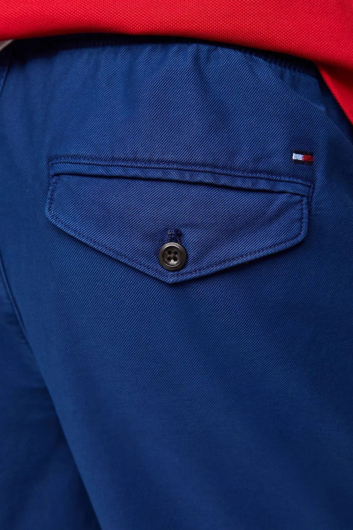 Tommy Hilfiger Skinny Fit Gabardin Chino Erkek Short MW0MW34509 C5J SAKS - 8