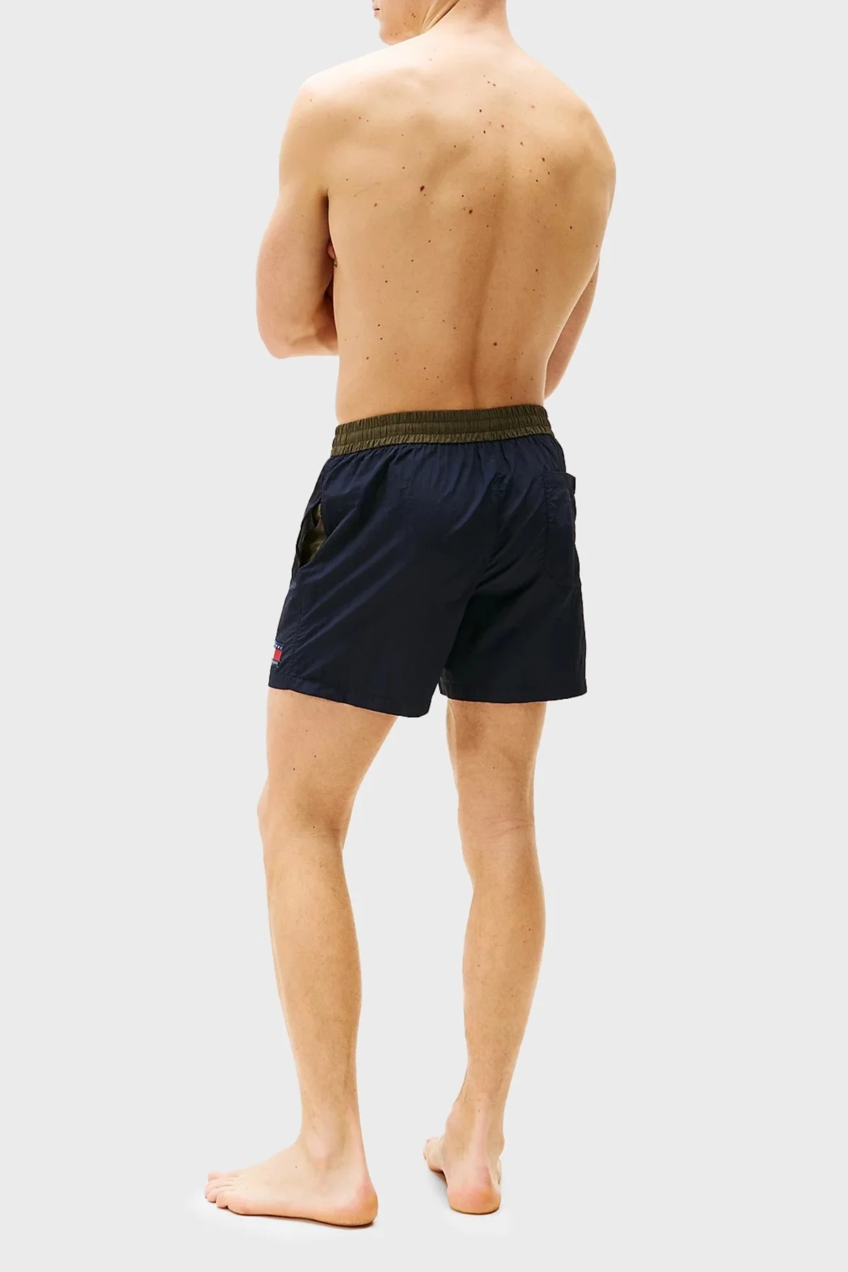 Tommy Hilfiger Slim Fit Belden Bağlamalı Cepli Erkek Mayo Short UM0UM03455 DW5 LACİVERT - 9