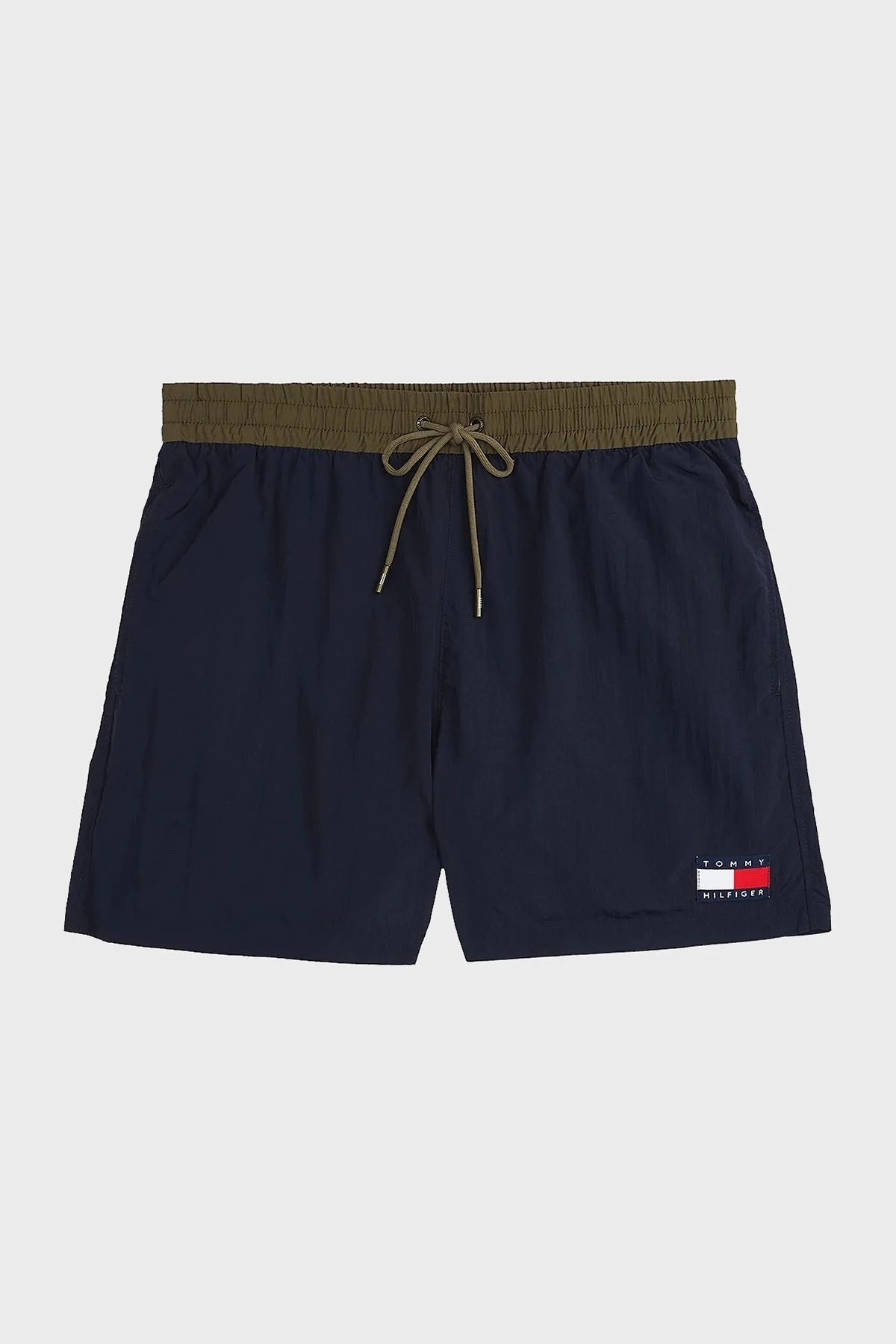Tommy Hilfiger Slim Fit Belden Bağlamalı Cepli Erkek Mayo Short UM0UM03455 DW5 LACİVERT - 10