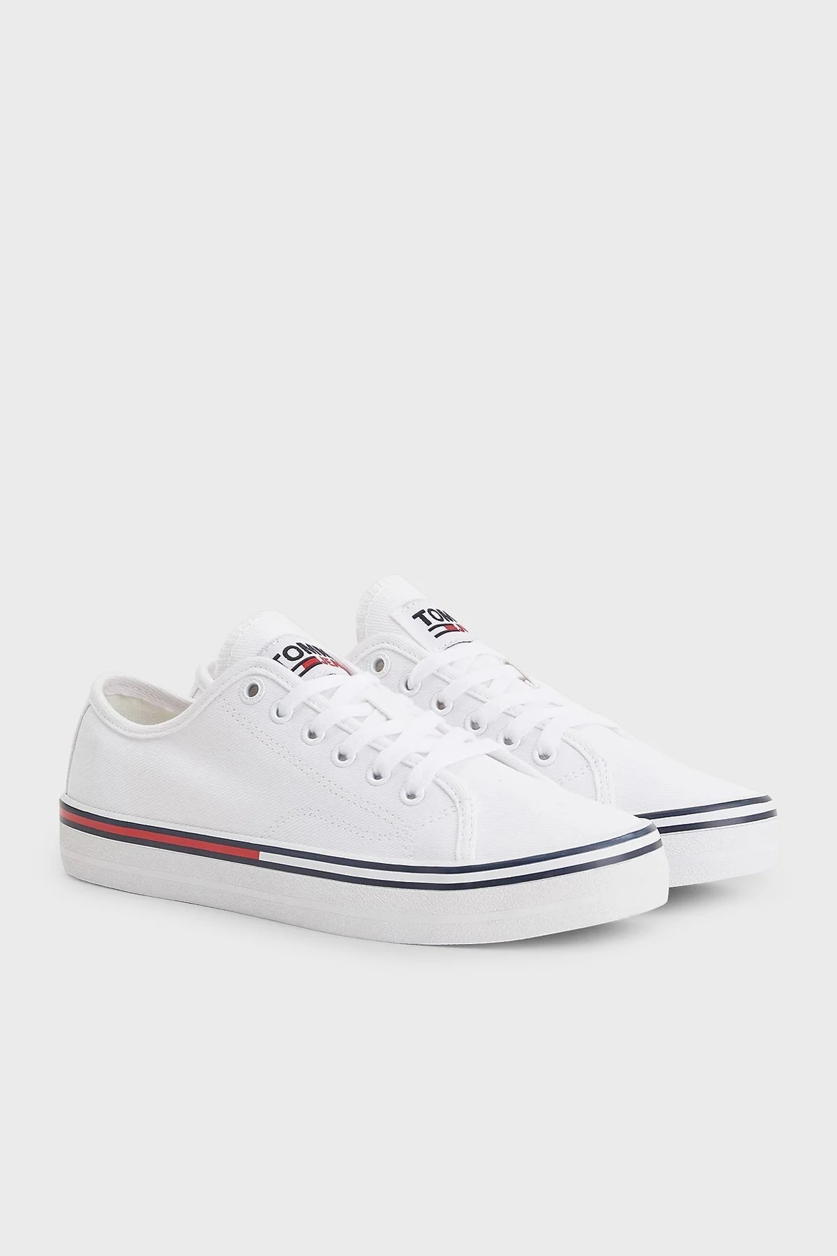 Tommy Hilfiger Sneaker Bayan Ayakkabı EN0EN01796 YBR BEYAZ - 3