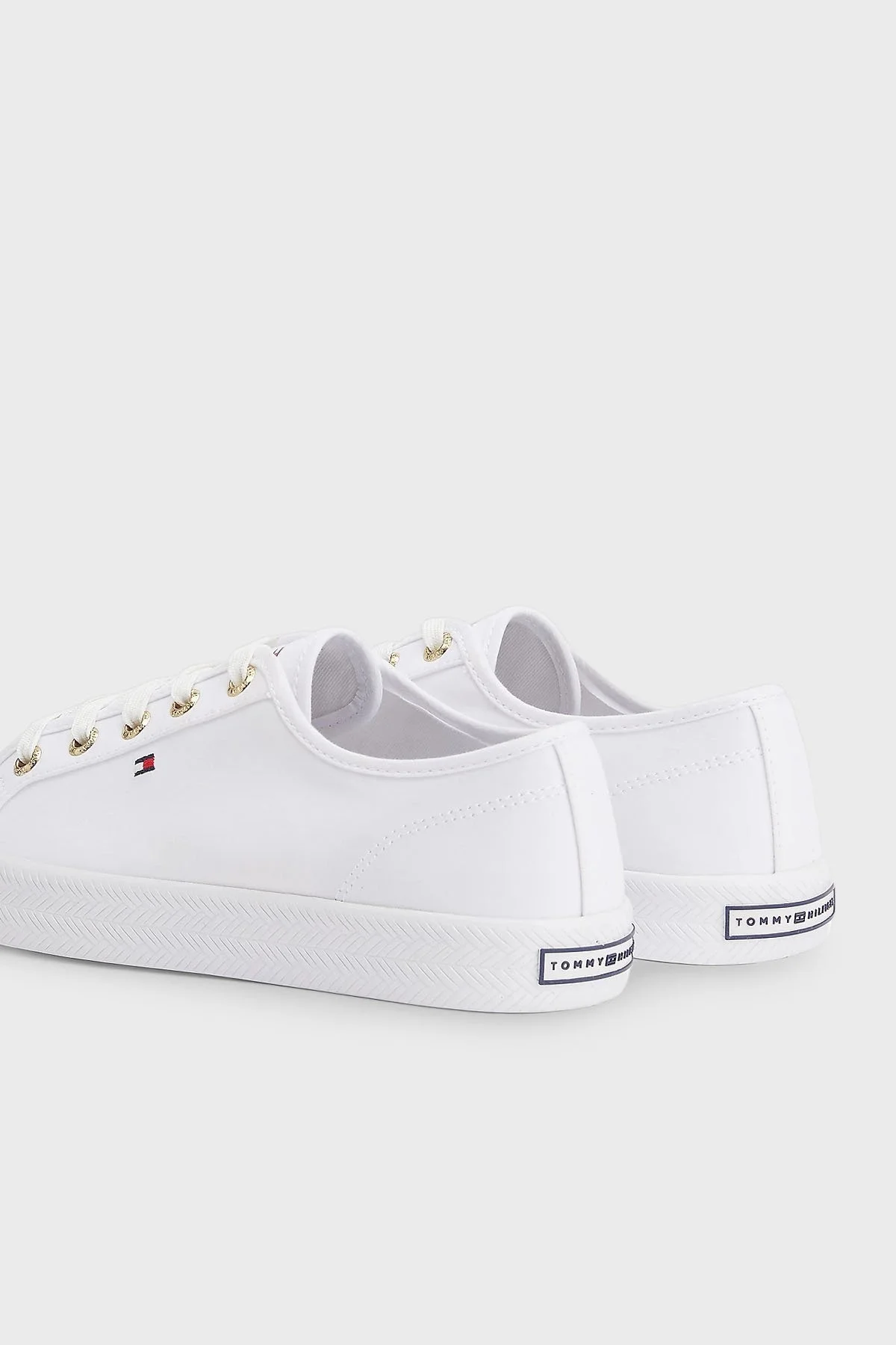 Tommy Hilfiger Sneaker Bayan Ayakkabı FW0FW06512 YBS BEYAZ - 4