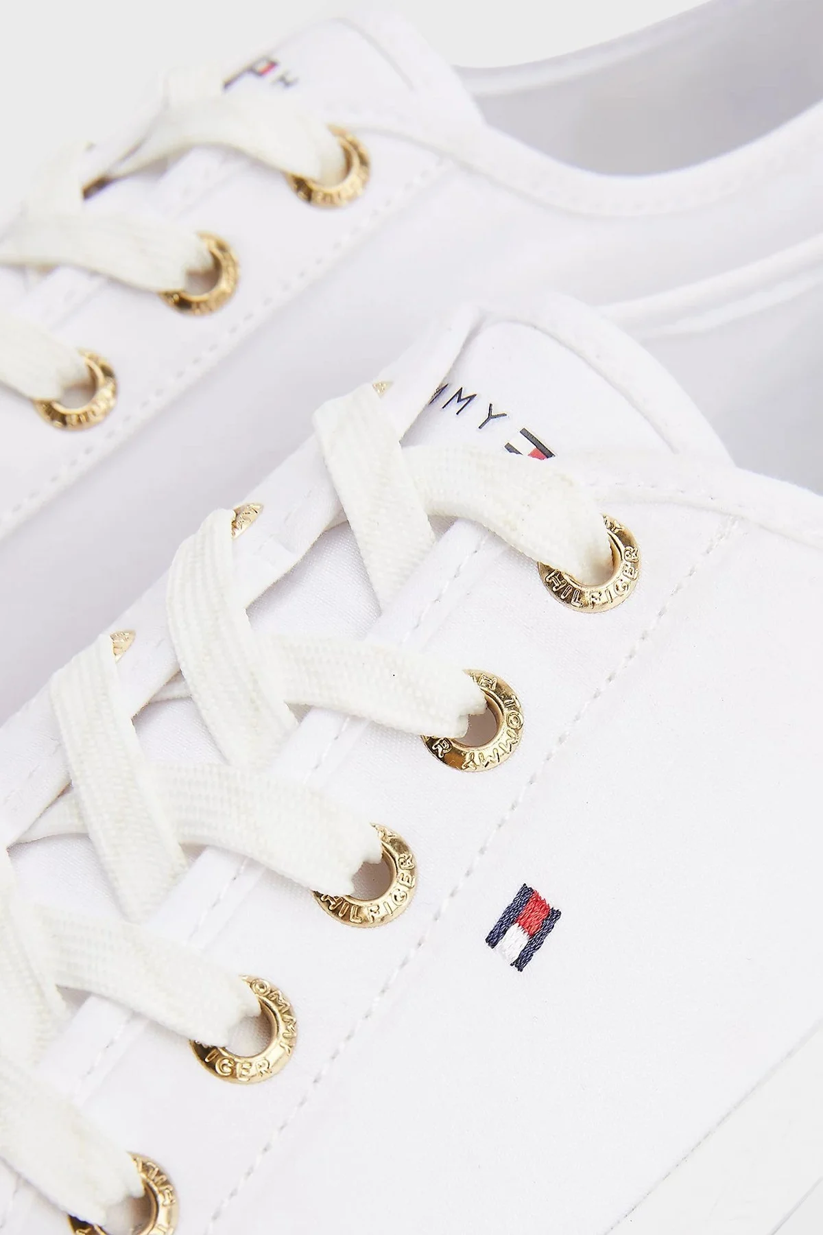 Tommy Hilfiger Sneaker Bayan Ayakkabı FW0FW06512 YBS BEYAZ - 5