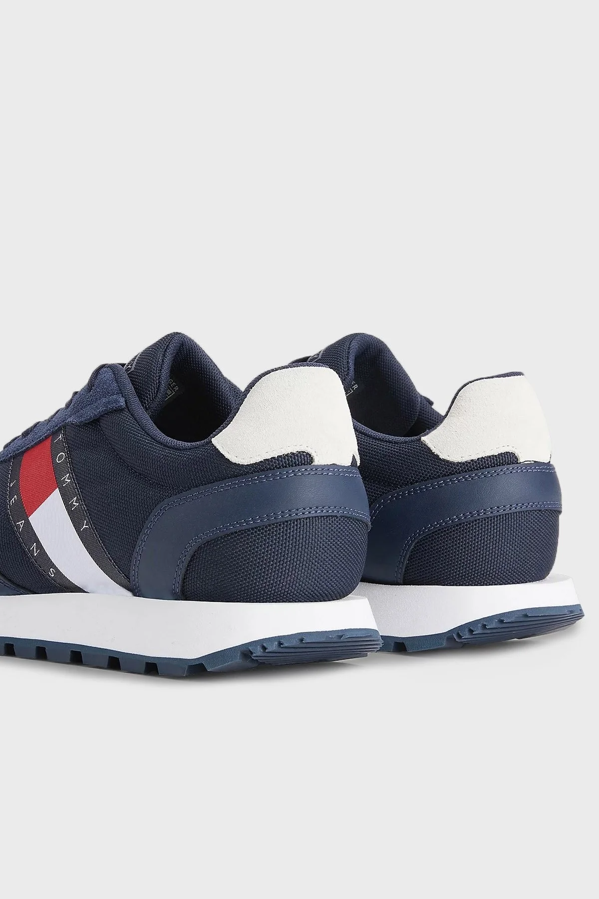 Tommy Hilfiger Sneaker Erkek Ayakkabı EM0EM01081 C87 LACİVERT-BEYAZ - 3