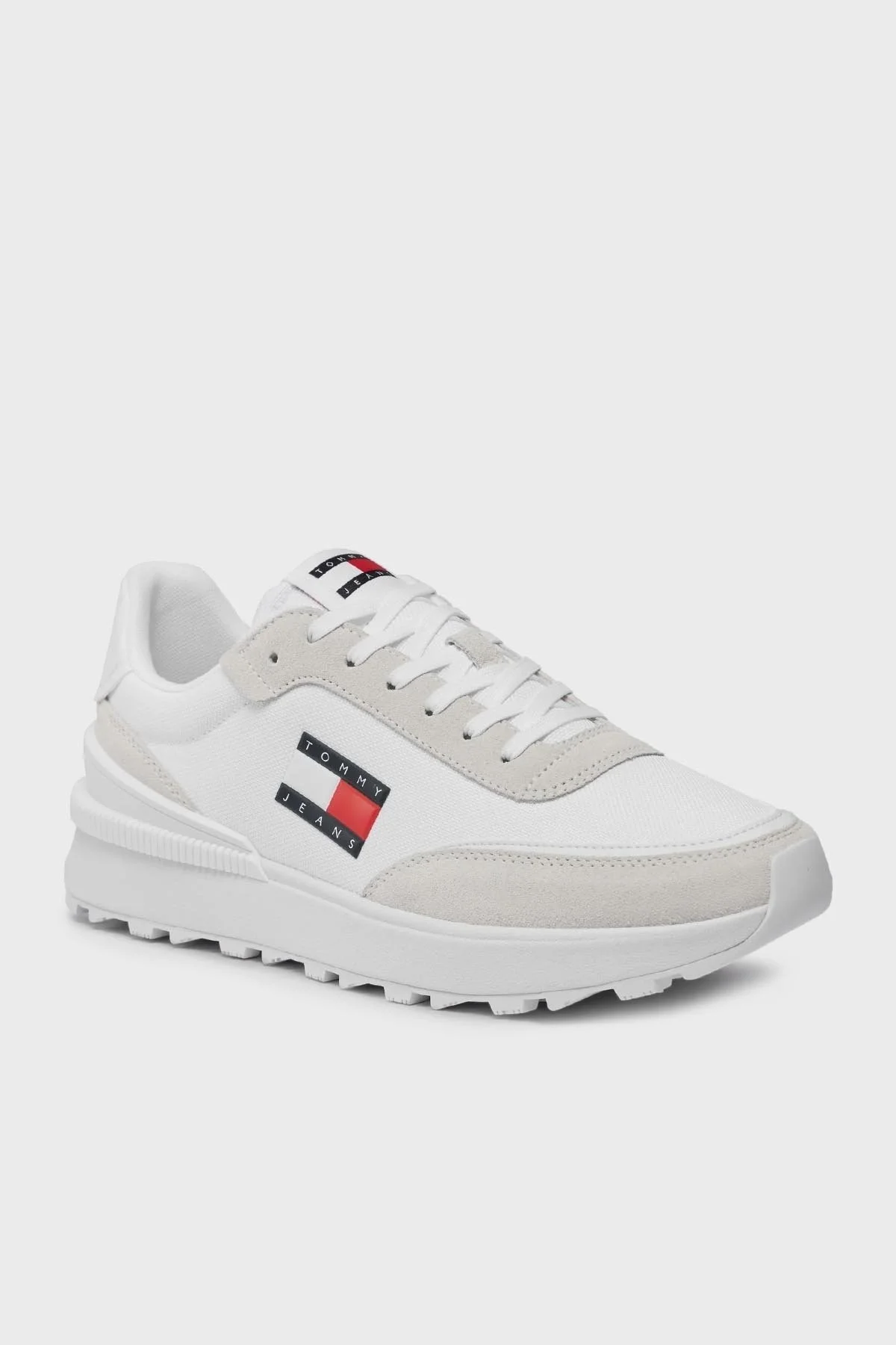 Tommy Hilfiger Sneaker Erkek Ayakkabı EM0EM01265 YBR BEYAZ - 6
