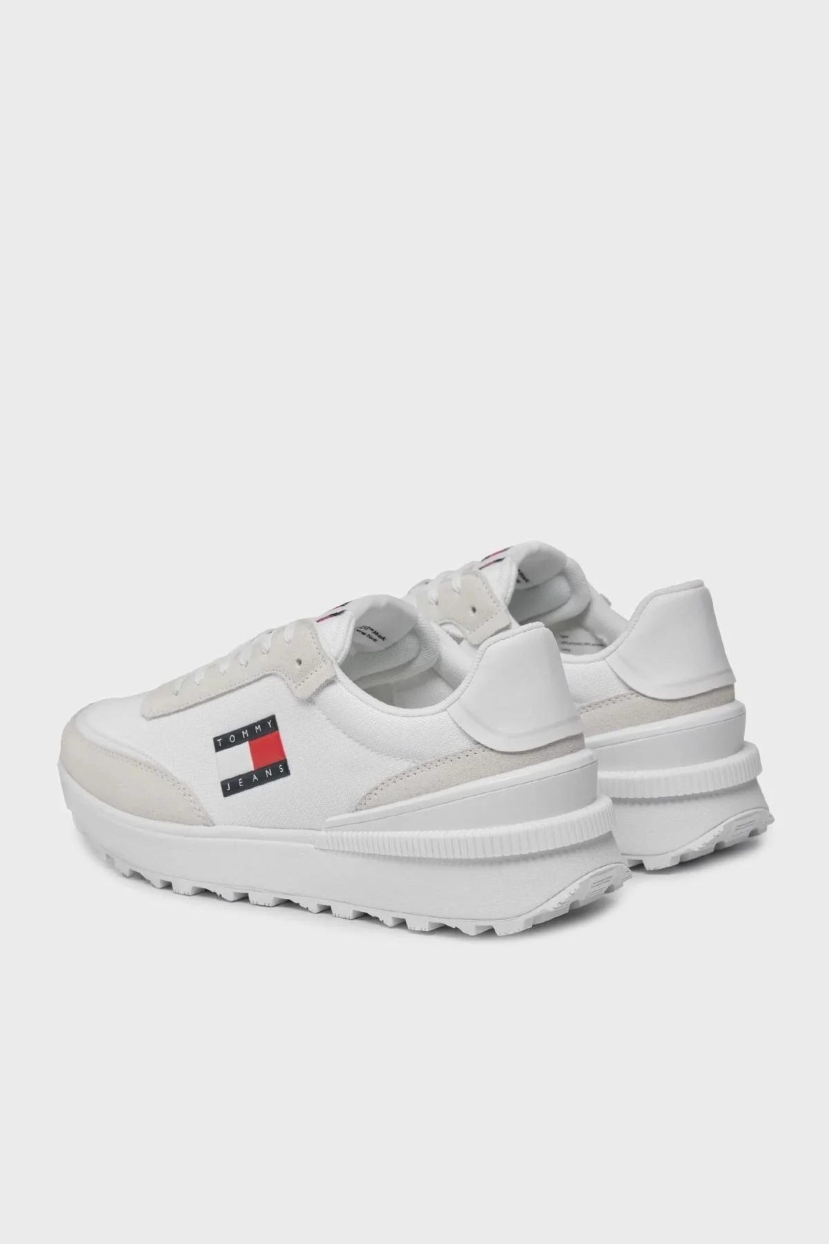 Tommy Hilfiger Sneaker Erkek Ayakkabı EM0EM01265 YBR BEYAZ - 9