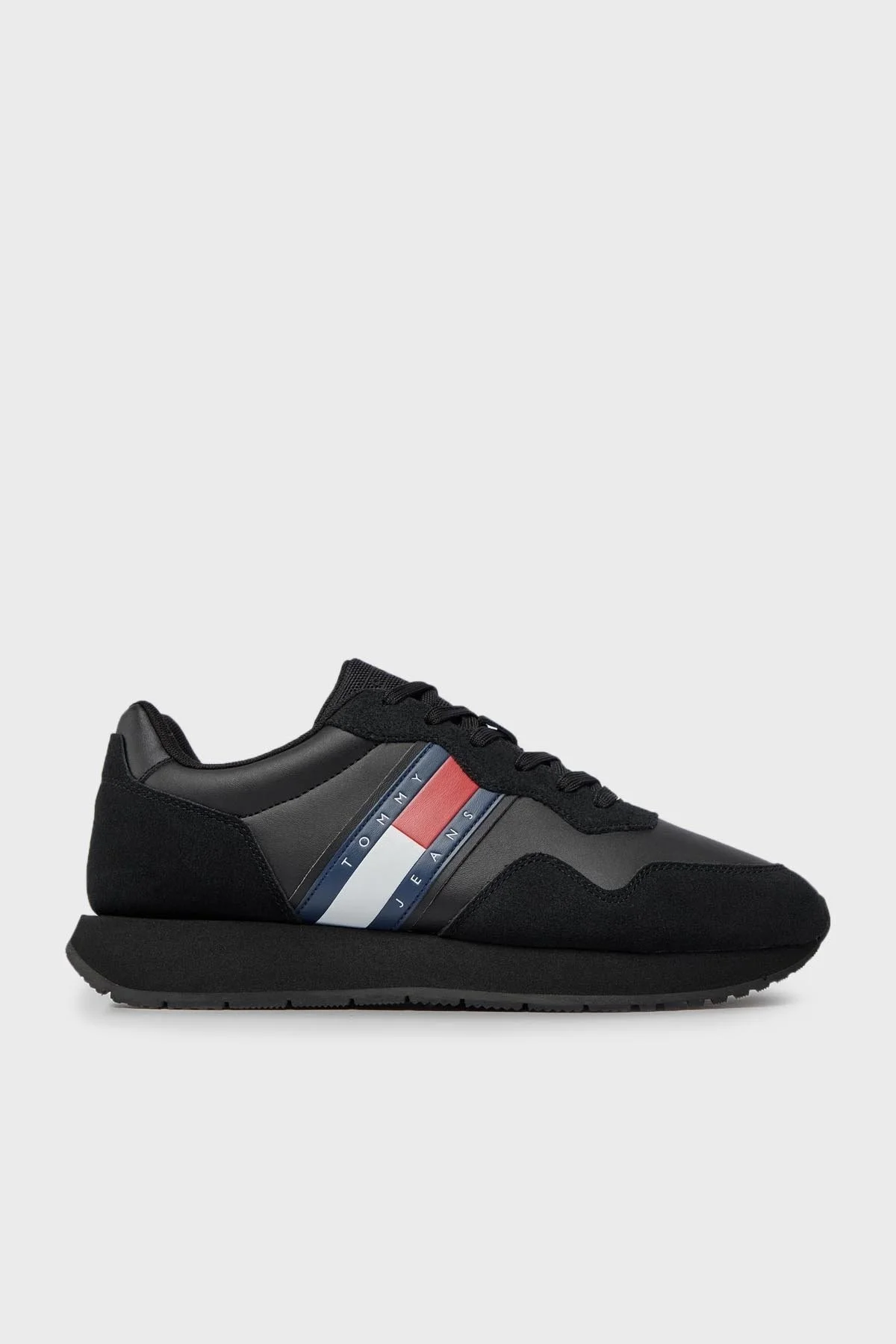 Tommy Hilfiger Sneaker Erkek Ayakkabı EM0EM01316 BDS SİYAH - 7