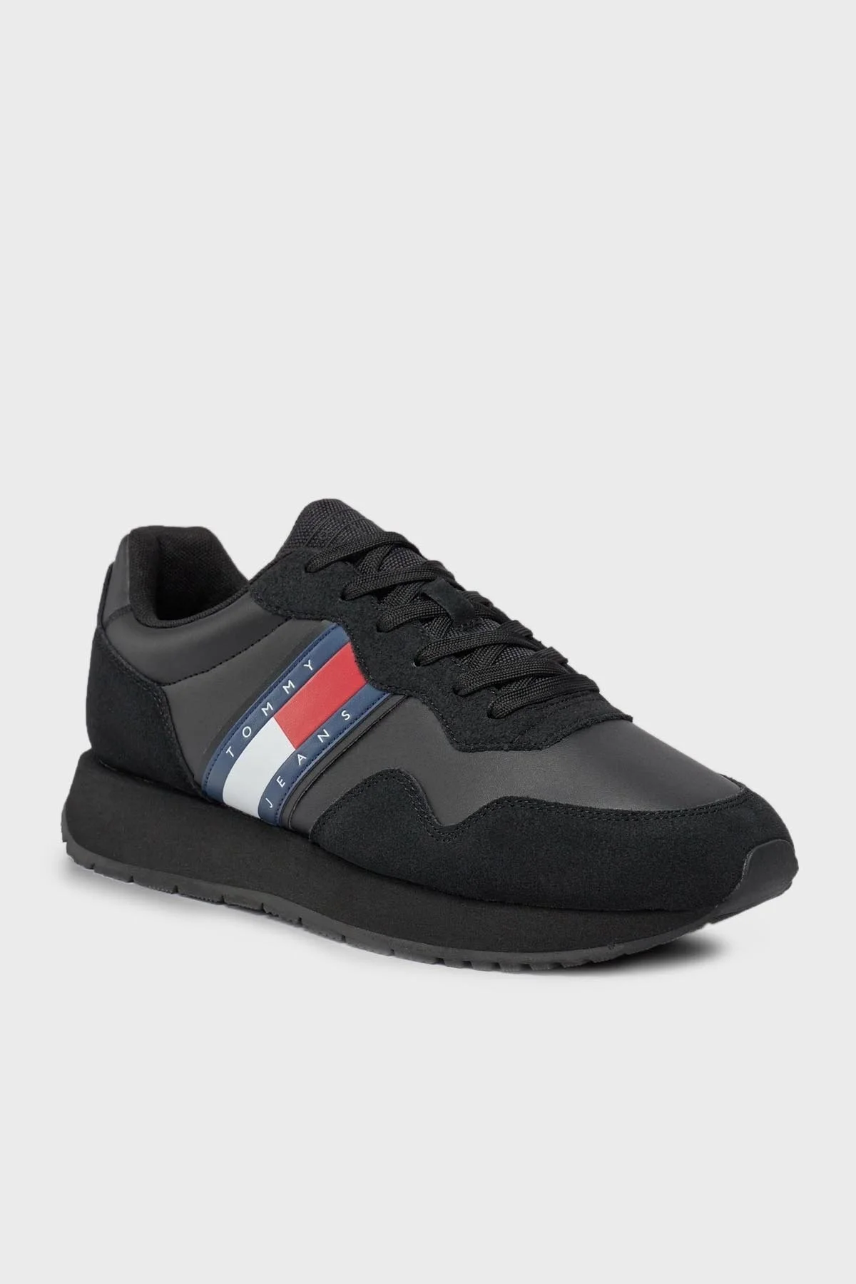 Tommy Hilfiger Sneaker Erkek Ayakkabı EM0EM01316 BDS SİYAH - 12