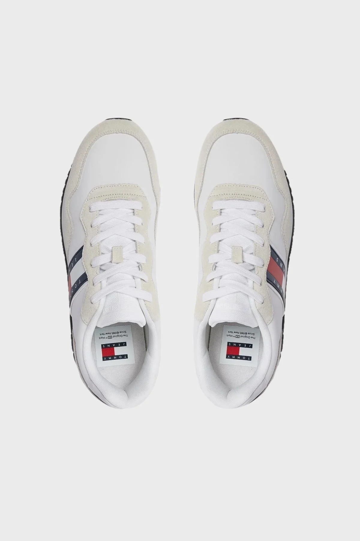 Tommy Hilfiger Sneaker Erkek Ayakkabı EM0EM01316 YBR BEYAZ - 5