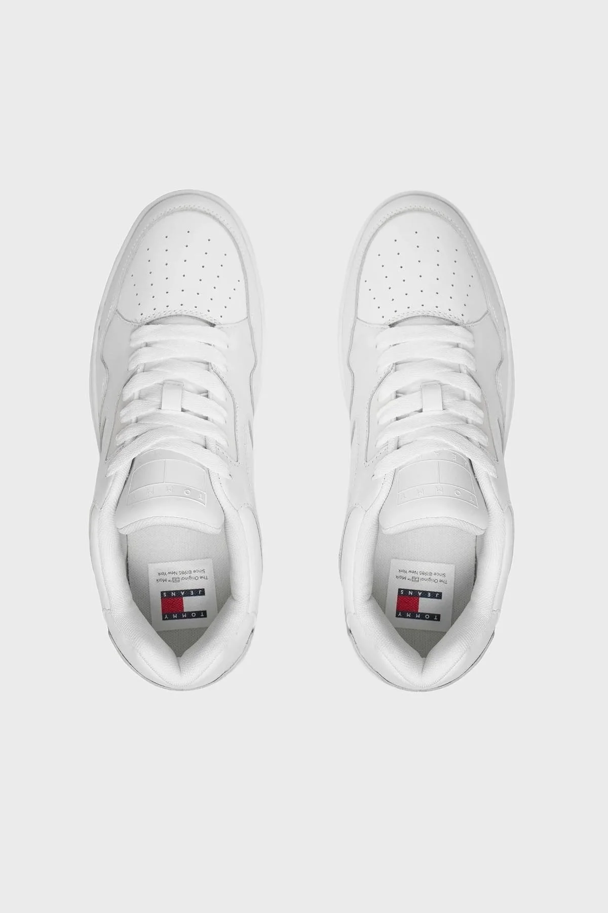Tommy Hilfiger Sneaker Erkek Ayakkabı EM0EM01350 YBR BEYAZ - 11