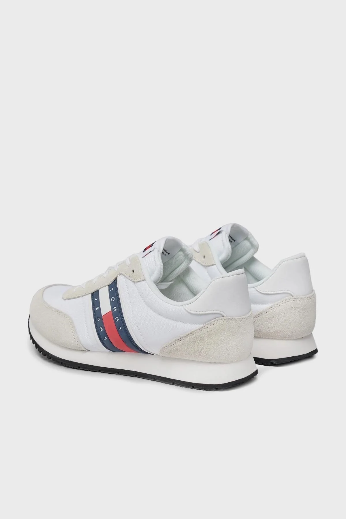 Tommy Hilfiger Sneaker Erkek Ayakkabı EM0EM01351 YBR BEYAZ - 3