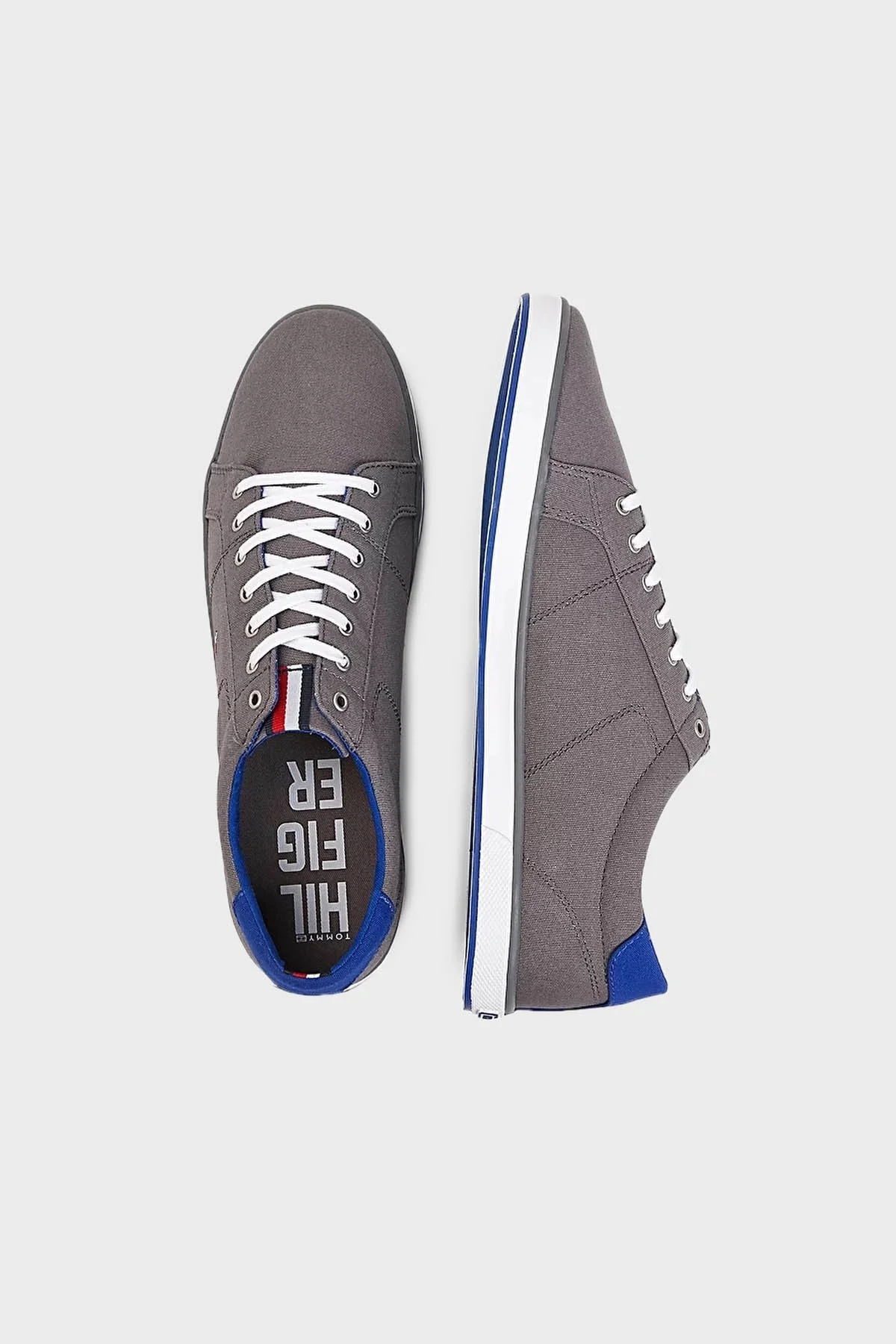 Tommy Hilfiger Sneaker Erkek Ayakkabı FM0FM00596 039 GRİ - 2