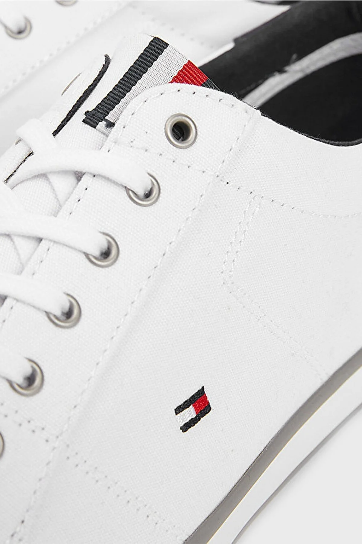 Tommy Hilfiger Sneaker Erkek Ayakkabı FM0FM00596 100 BEYAZ - 3