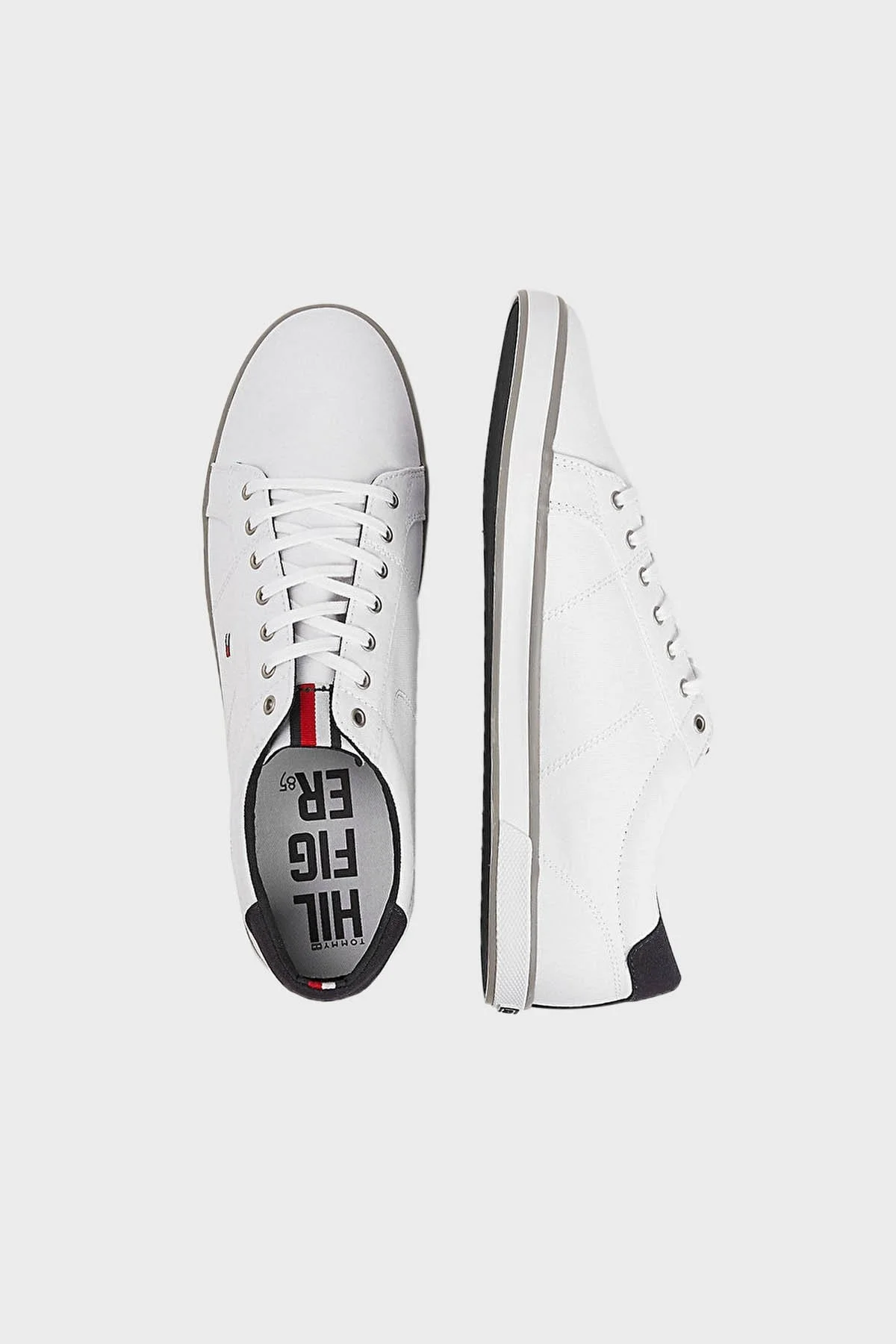 Tommy Hilfiger Sneaker Erkek Ayakkabı FM0FM00596 100 BEYAZ - 5