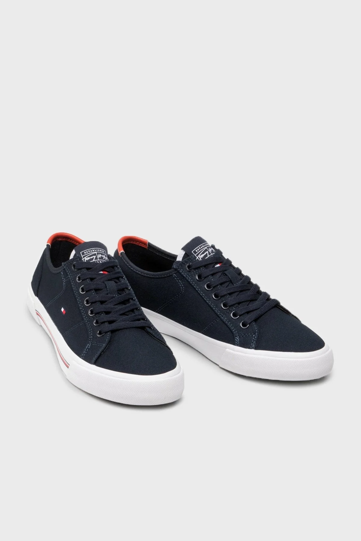 Tommy Hilfiger Sneaker Erkek Ayakkabı FM0FM04000 DW5 LACİVERT - 2