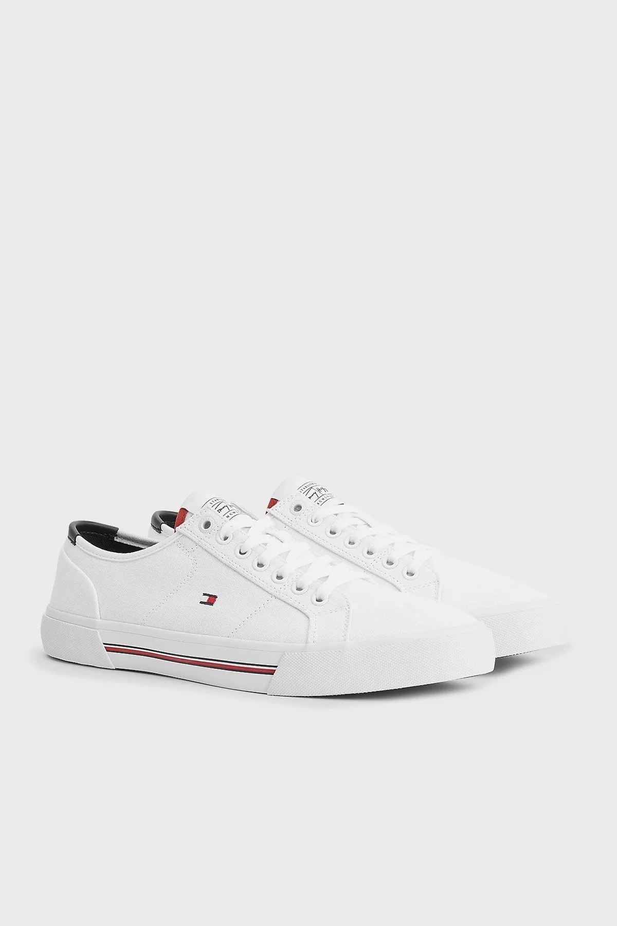 Tommy Hilfiger Sneaker Erkek Ayakkabı FM0FM04000 YBR BEYAZ - 2