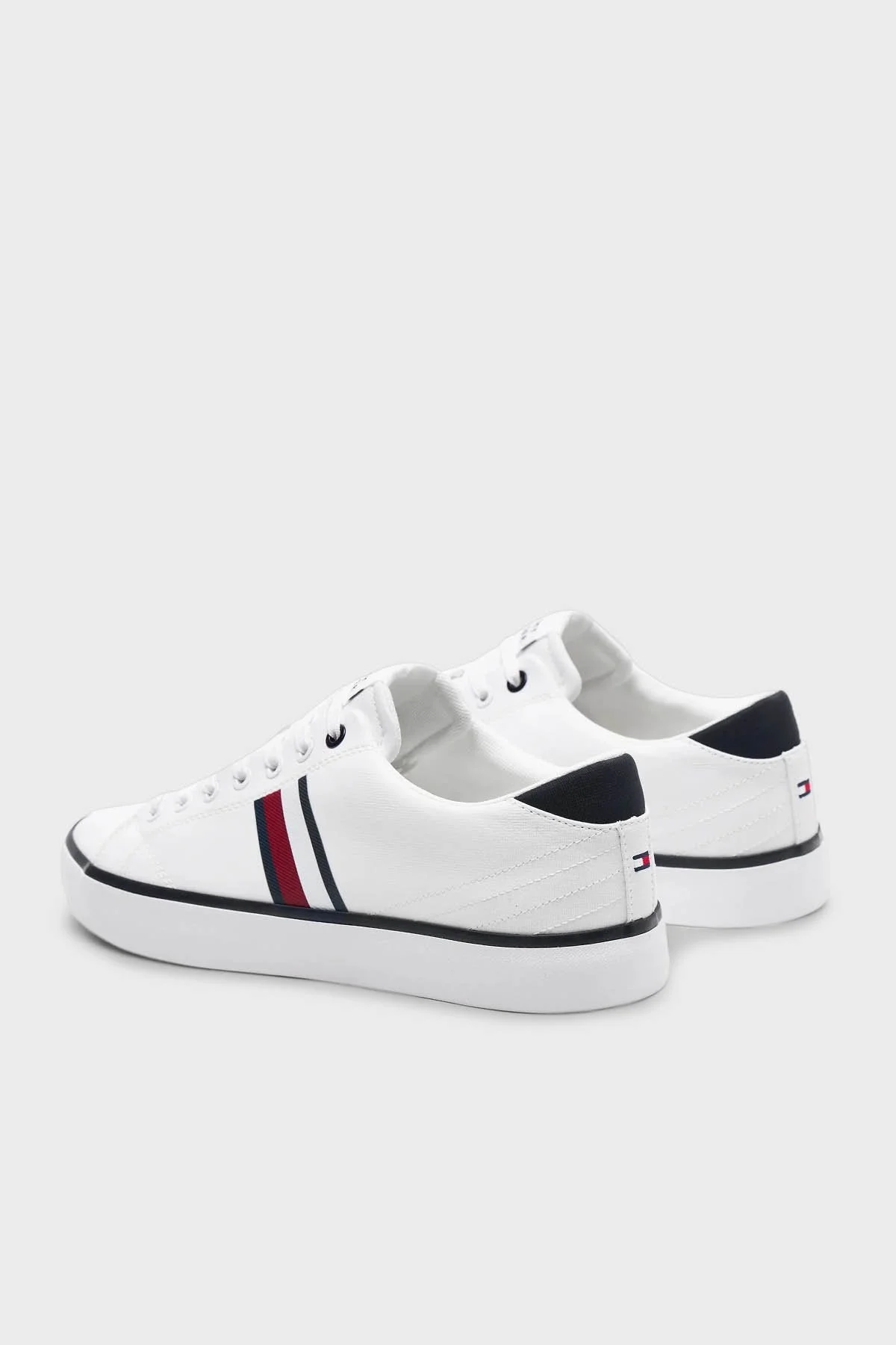 Tommy Hilfiger Sneaker Erkek Ayakkabı FM0FM04946 YBS BEYAZ - 2