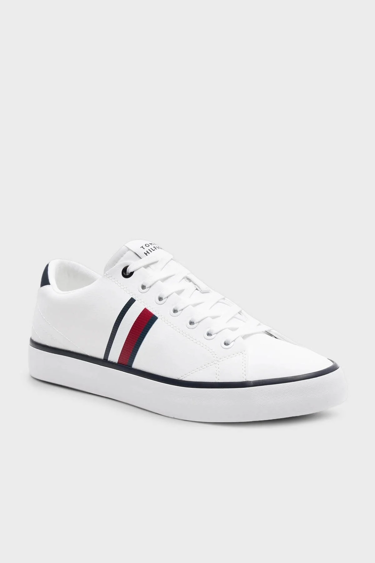 Tommy Hilfiger Sneaker Erkek Ayakkabı FM0FM04946 YBS BEYAZ - 3