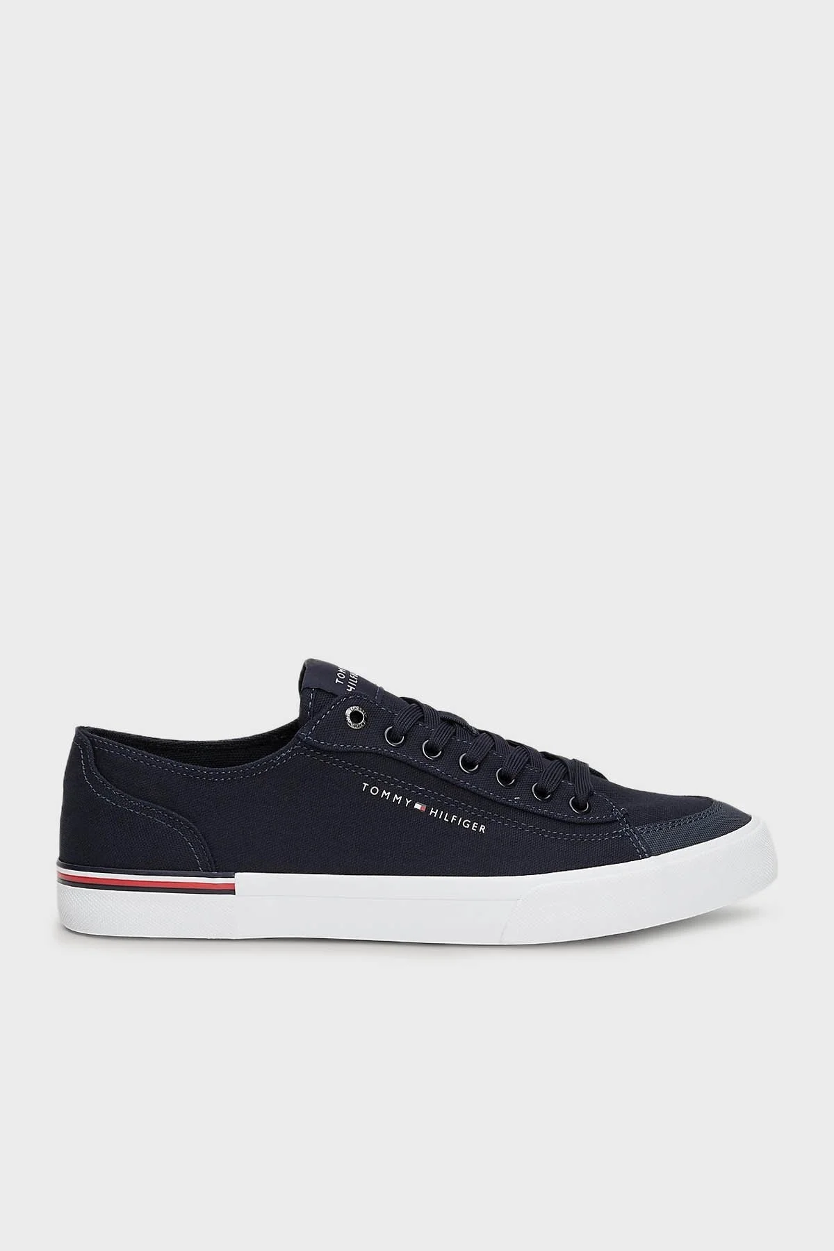 Tommy Hilfiger Sneaker Erkek Ayakkabı FM0FM04954 DW5 LACİVERT - 1