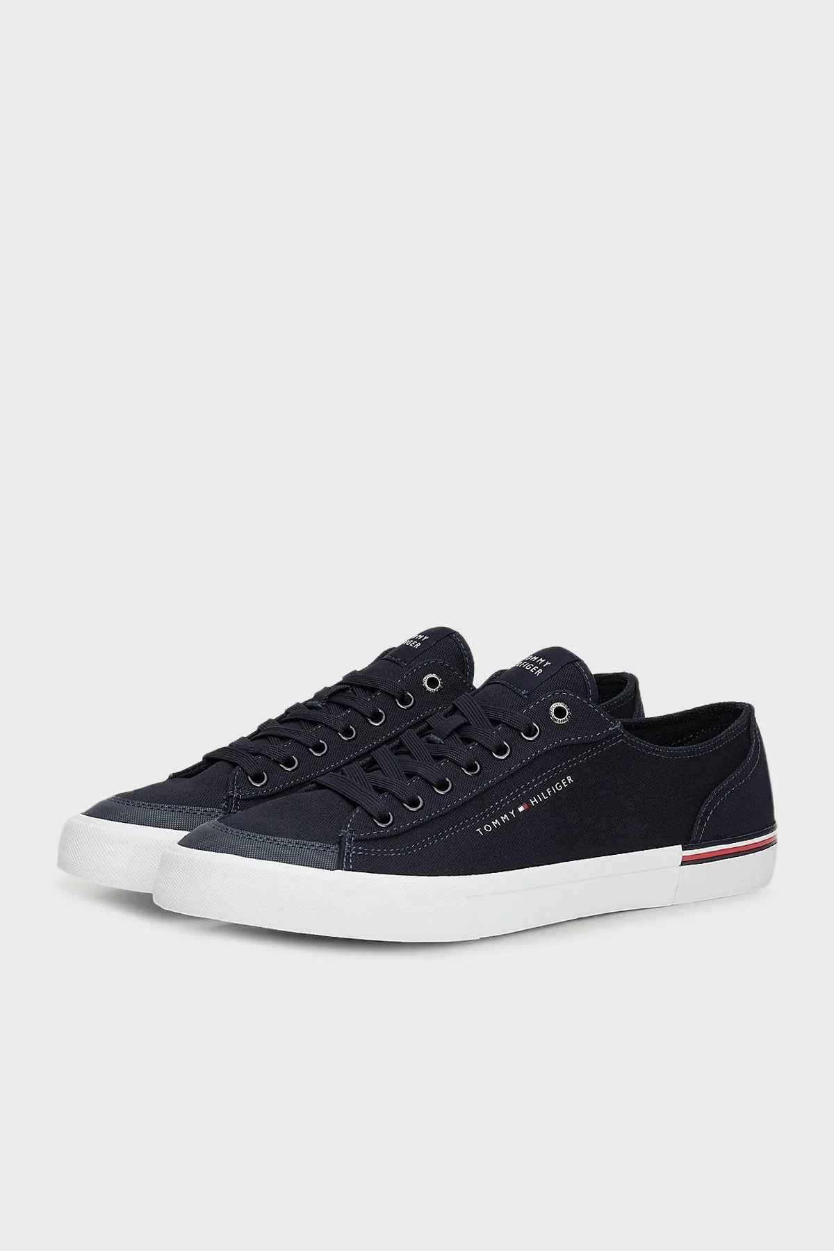 Tommy Hilfiger Sneaker Erkek Ayakkabı FM0FM04954 DW5 LACİVERT - 2
