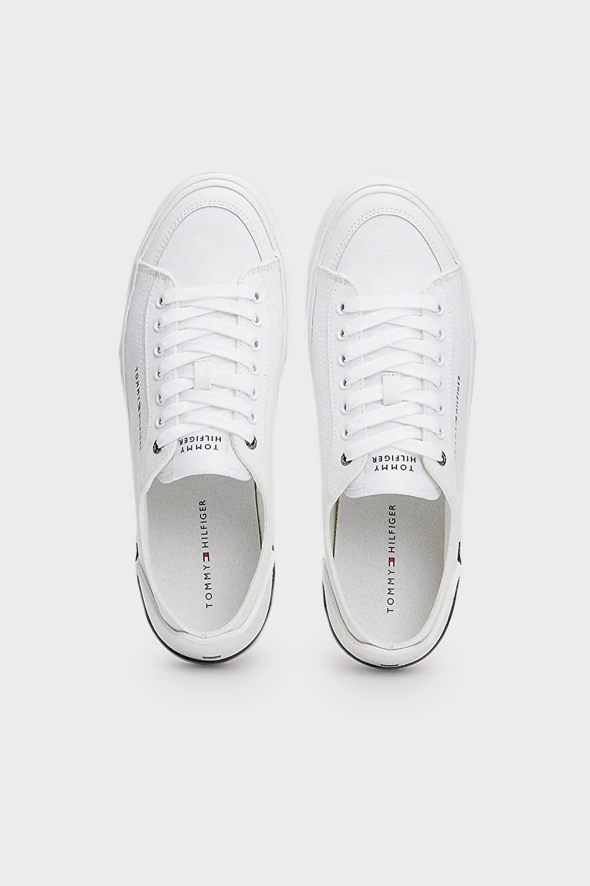 Tommy Hilfiger Sneaker Erkek Ayakkabı FM0FM04954 YBS BEYAZ - 5