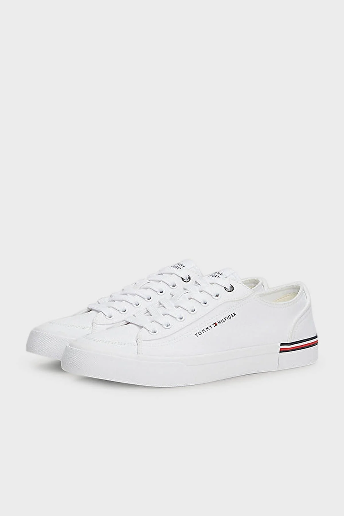 Tommy Hilfiger Sneaker Erkek Ayakkabı FM0FM04954 YBS BEYAZ - 6