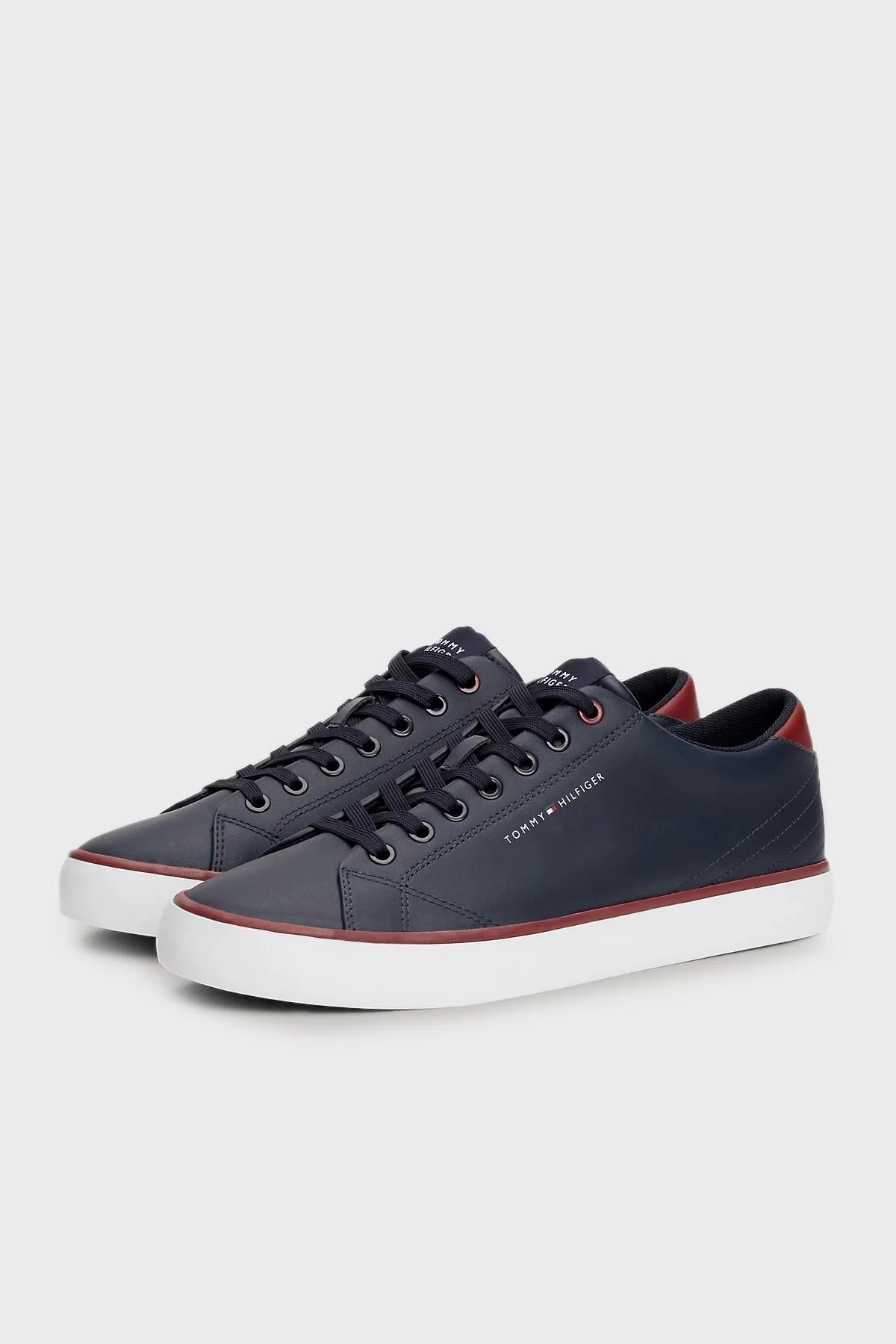 Tommy Hilfiger Sneaker Erkek Ayakkabı FM0FM05041 DW5 LACİVERT - 2