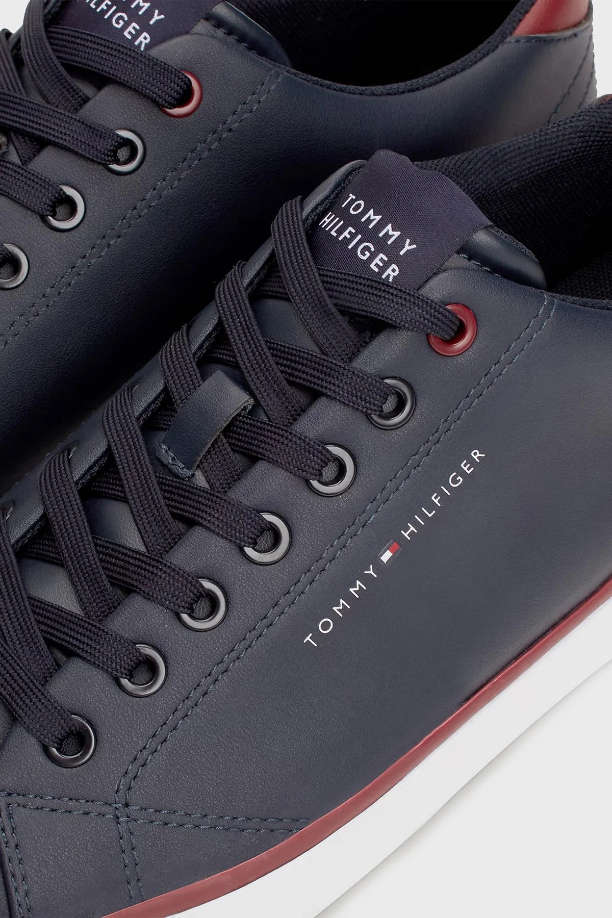 Tommy Hilfiger Sneaker Erkek Ayakkabı FM0FM05041 DW5 LACİVERT - 5