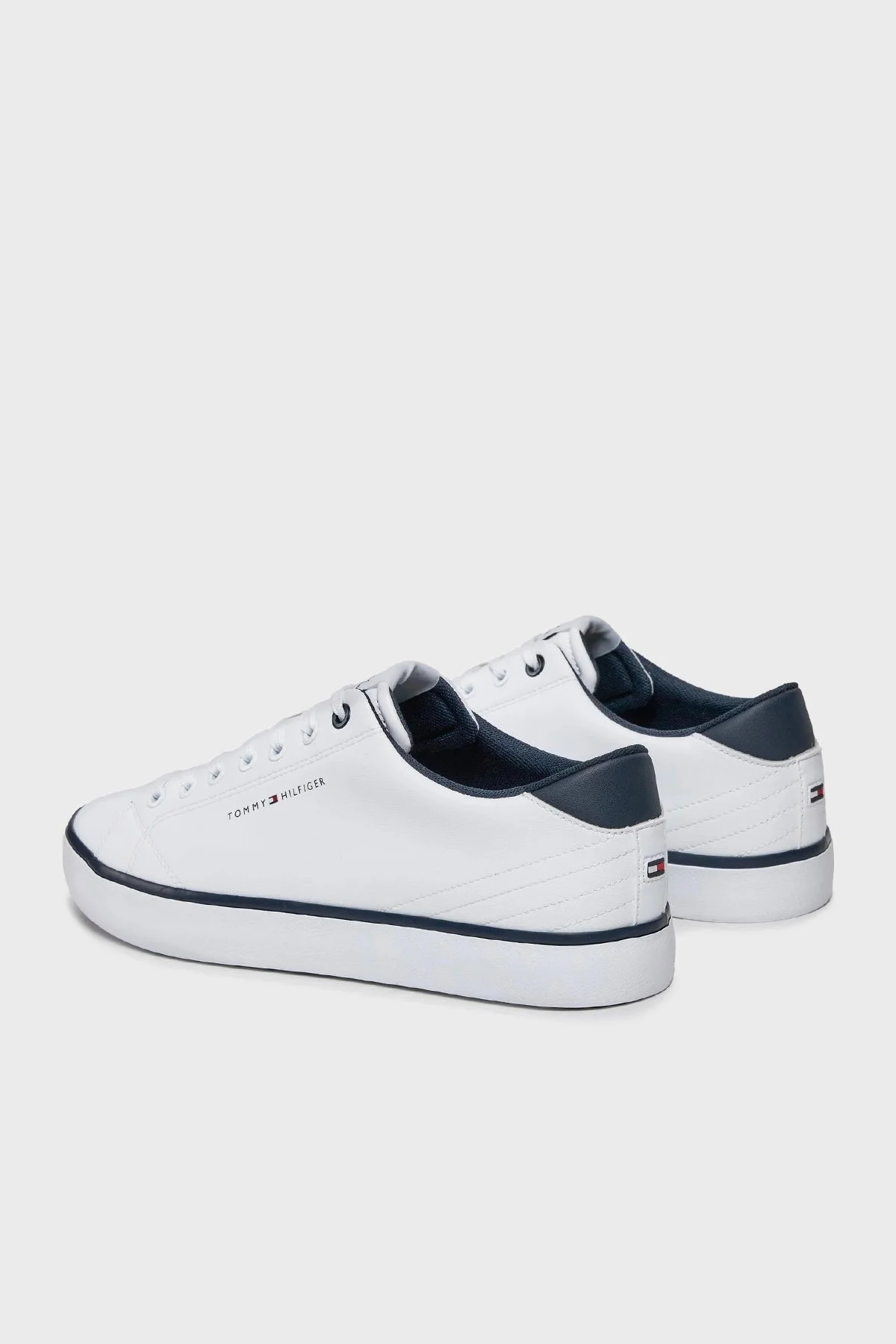 Tommy Hilfiger Sneaker Erkek Ayakkabı FM0FM05041 YBS BEYAZ - 3