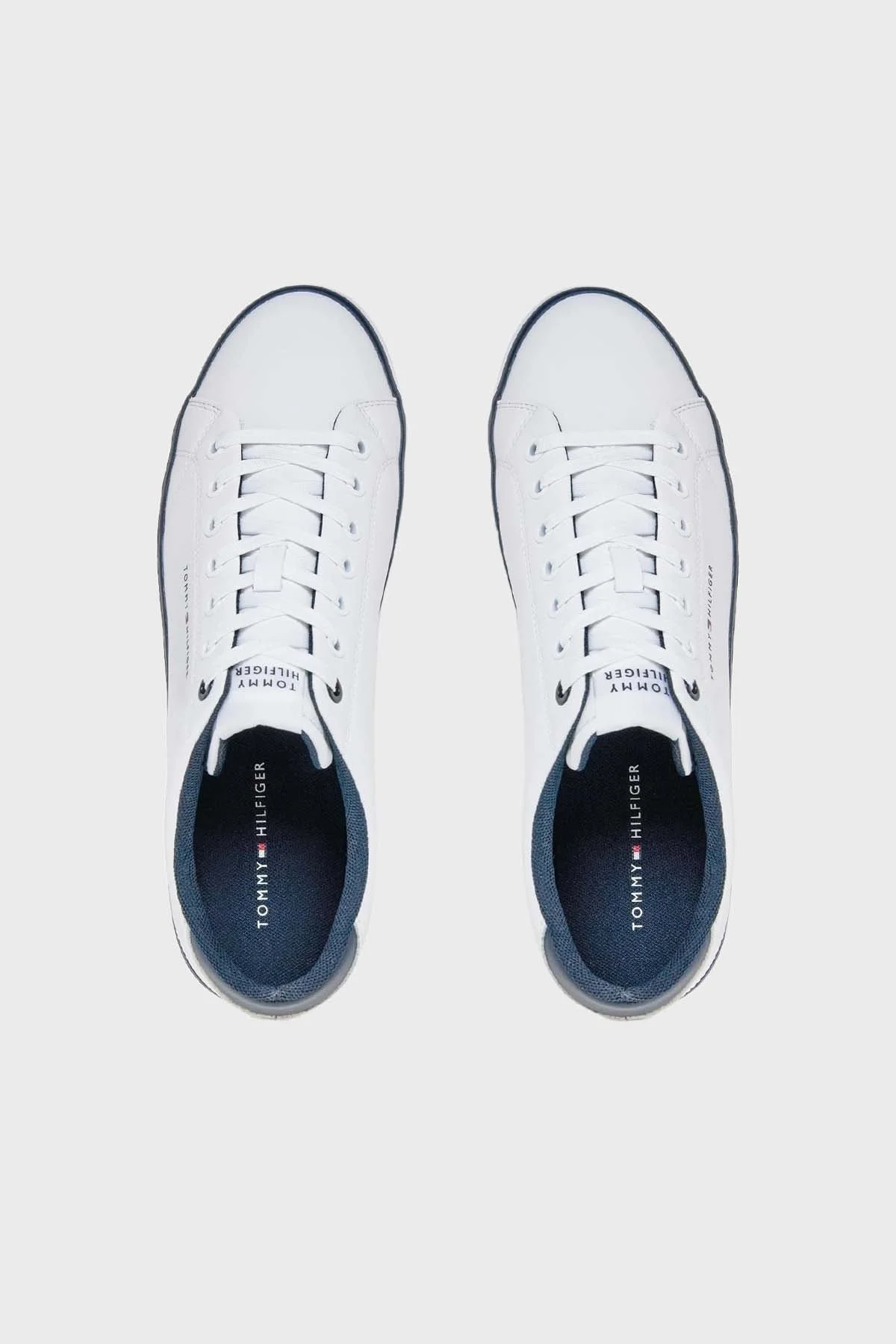 Tommy Hilfiger Sneaker Erkek Ayakkabı FM0FM05041 YBS BEYAZ - 5