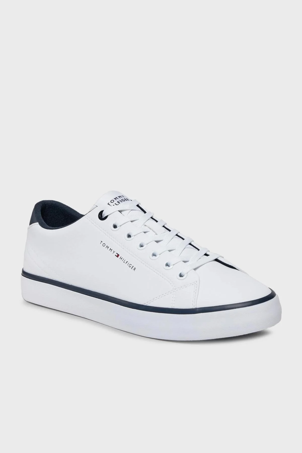 Tommy Hilfiger Sneaker Erkek Ayakkabı FM0FM05041 YBS BEYAZ - 6