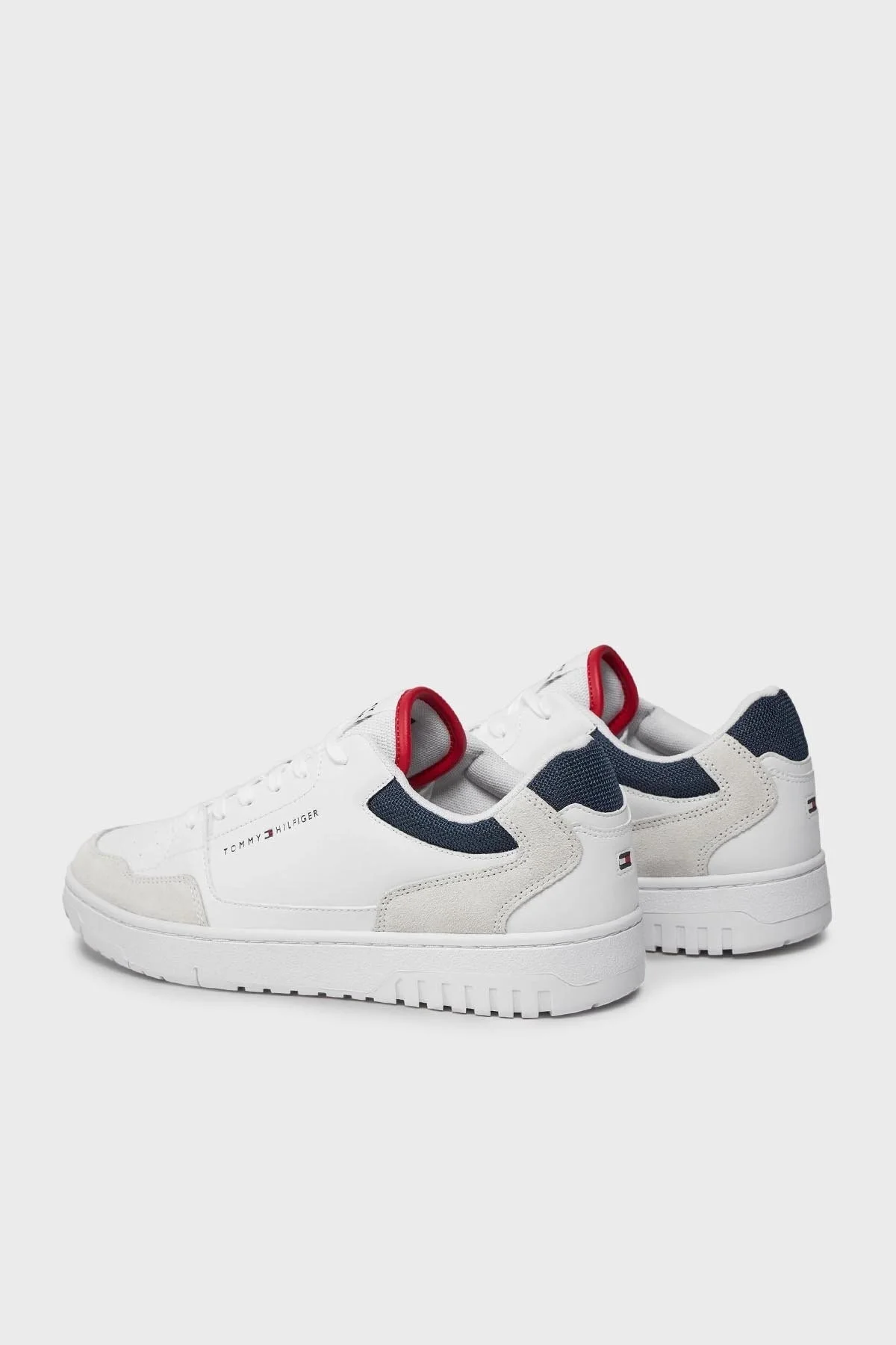 Tommy Hilfiger Sneaker Erkek Ayakkabı FM0FM05058 YBS BEYAZ - 3