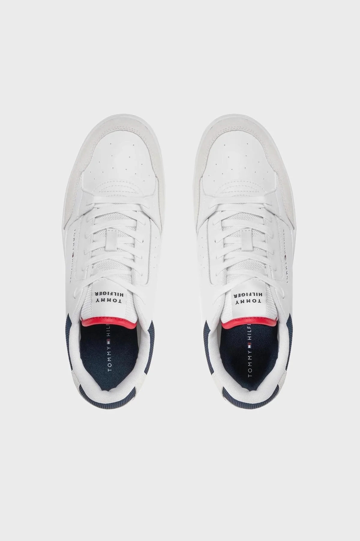 Tommy Hilfiger Sneaker Erkek Ayakkabı FM0FM05058 YBS BEYAZ - 5