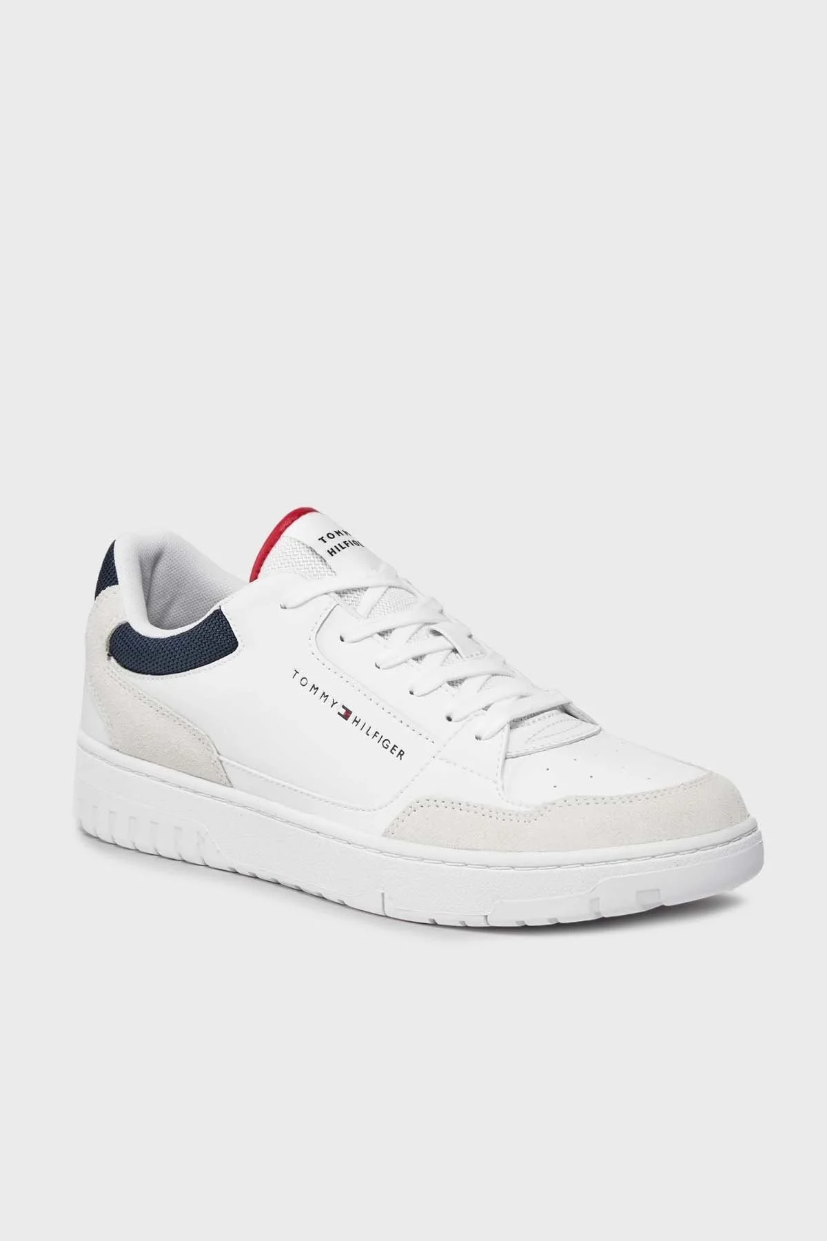 Tommy Hilfiger Sneaker Erkek Ayakkabı FM0FM05058 YBS BEYAZ - 6