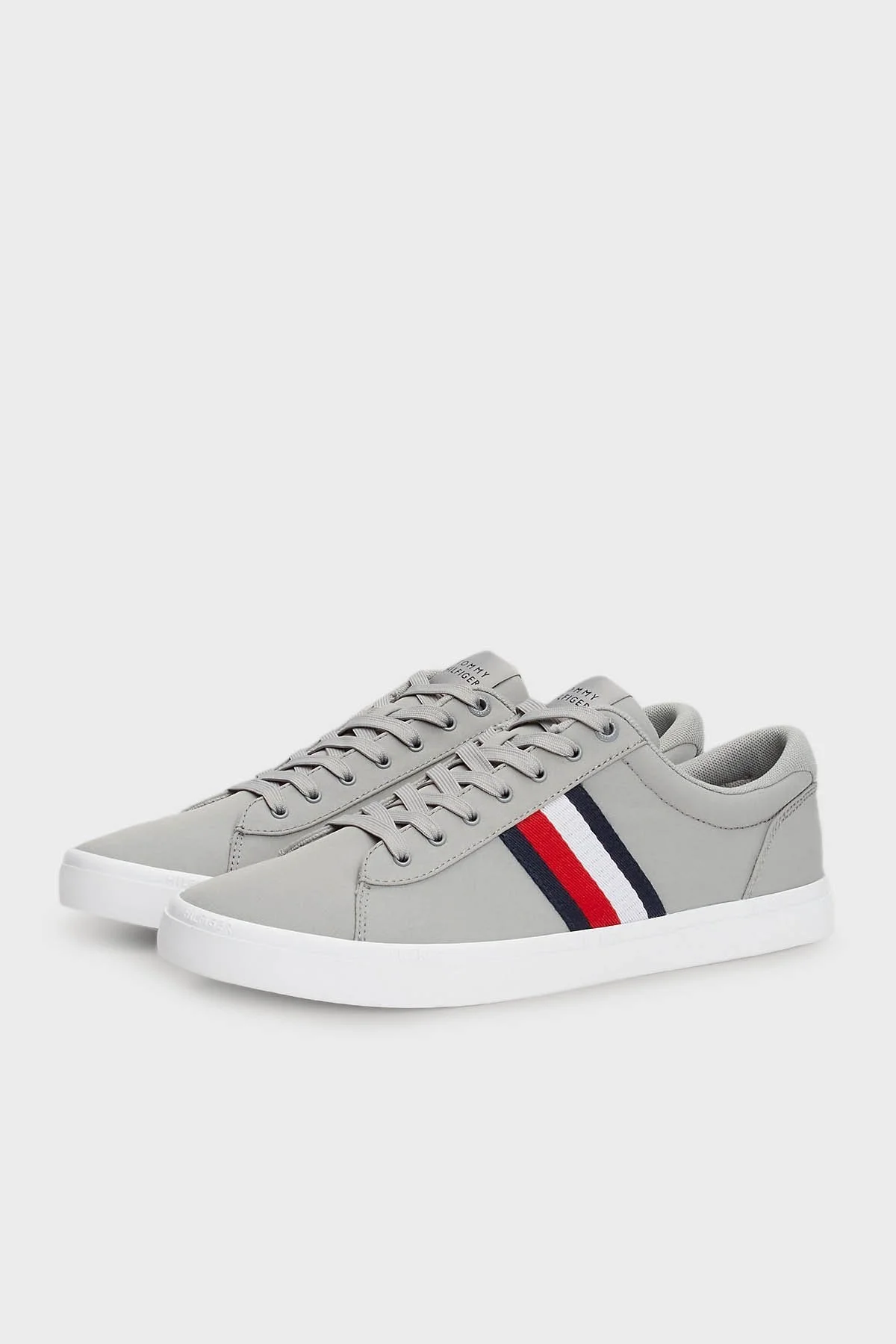 Tommy Hilfiger Sneaker Erkek Ayakkabı FM0FM05072 PRT GRİ - 2