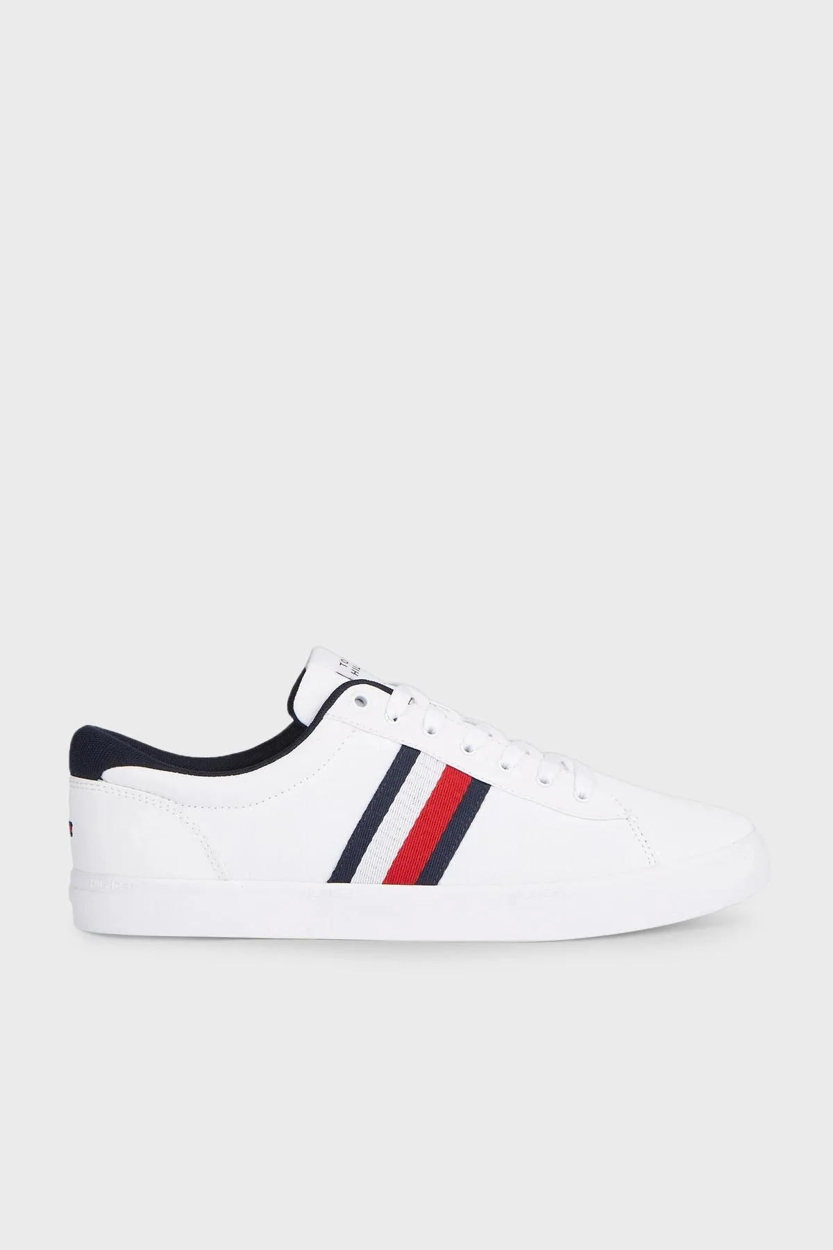 Tommy Hilfiger Sneaker Erkek Ayakkabı FM0FM05072 YBS BEYAZ - 1