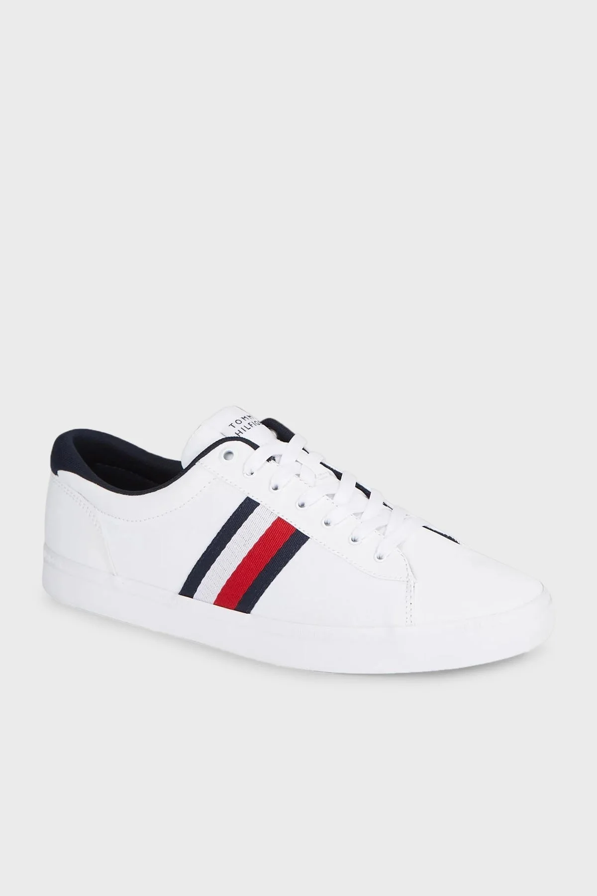 Tommy Hilfiger Sneaker Erkek Ayakkabı FM0FM05072 YBS BEYAZ - 3