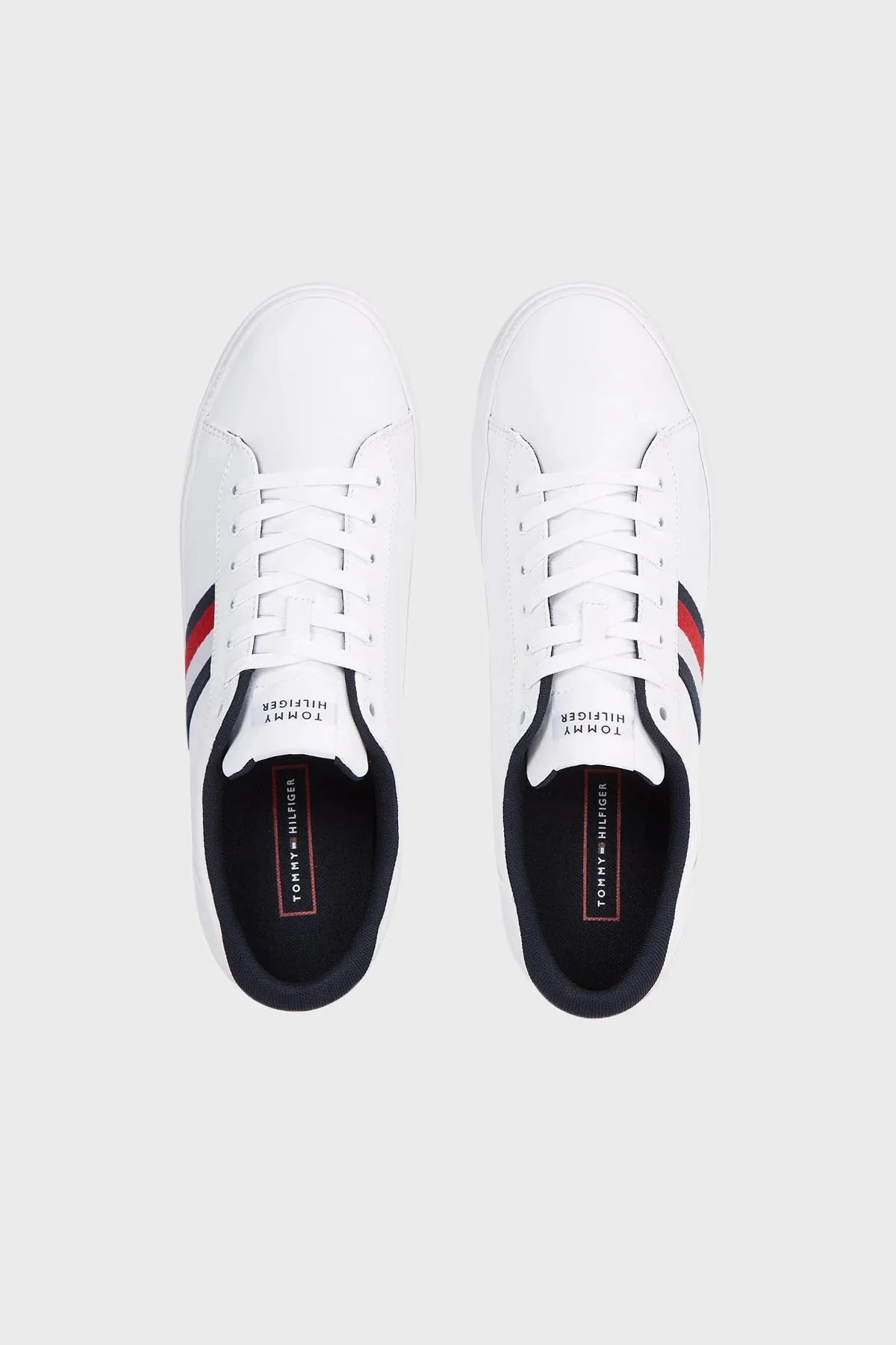 Tommy Hilfiger Sneaker Erkek Ayakkabı FM0FM05072 YBS BEYAZ - 4